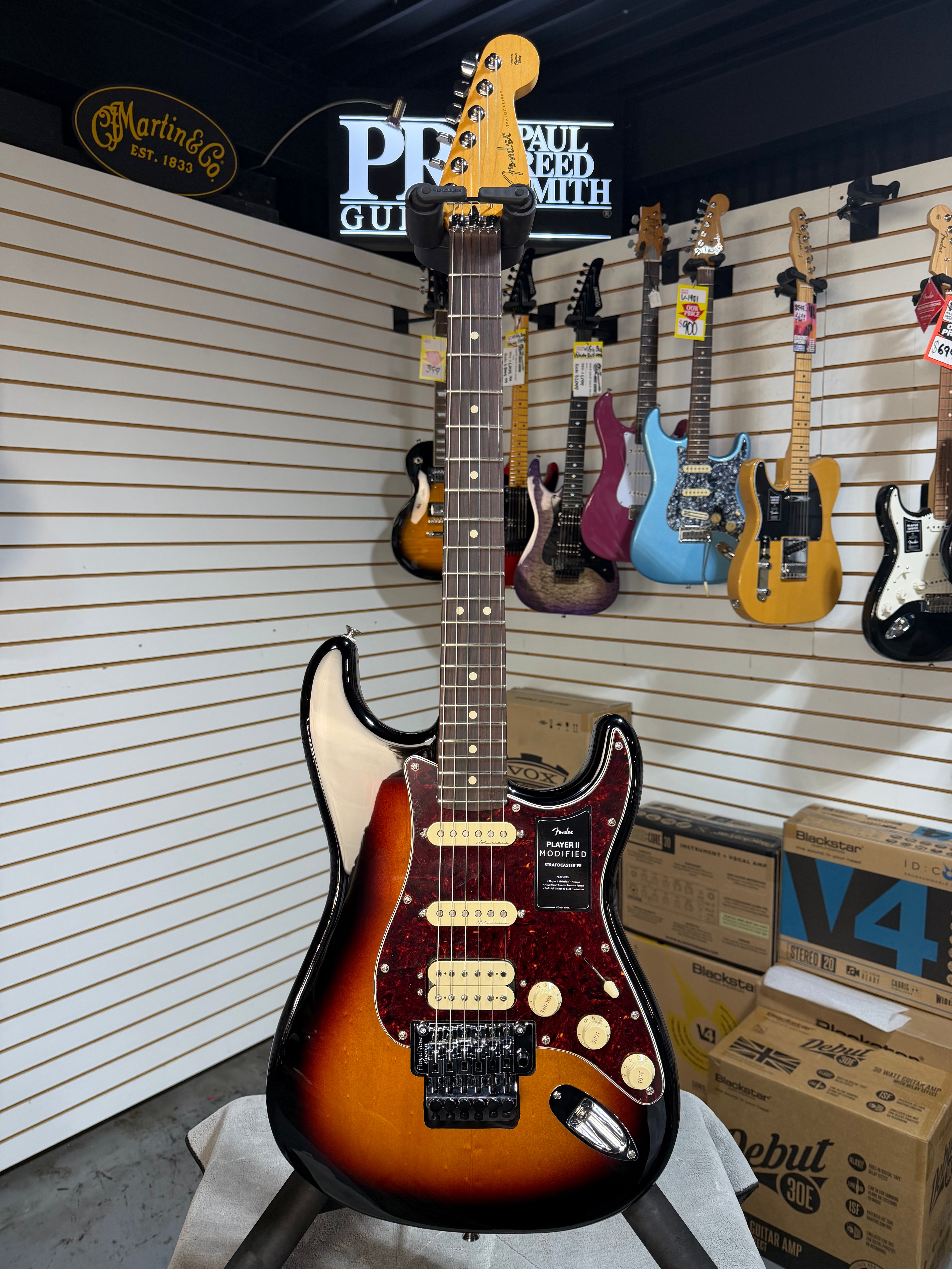 Fender Player II Modified HSS Stratocaster Floyd Rose 3-Color Sunburst