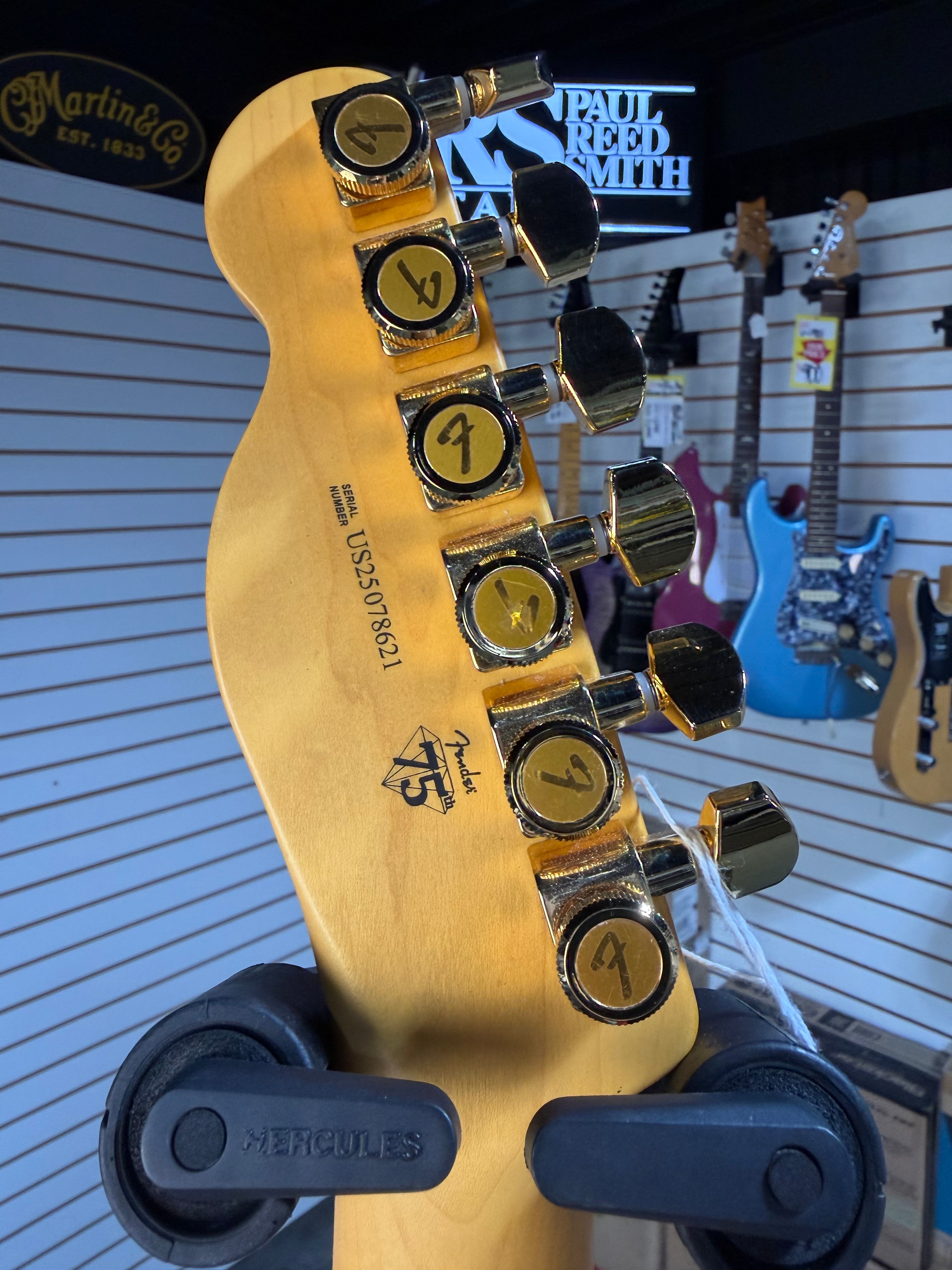 Fender 75th Anniversary American Professional II Custom Telecaster 2-Color Sunburst