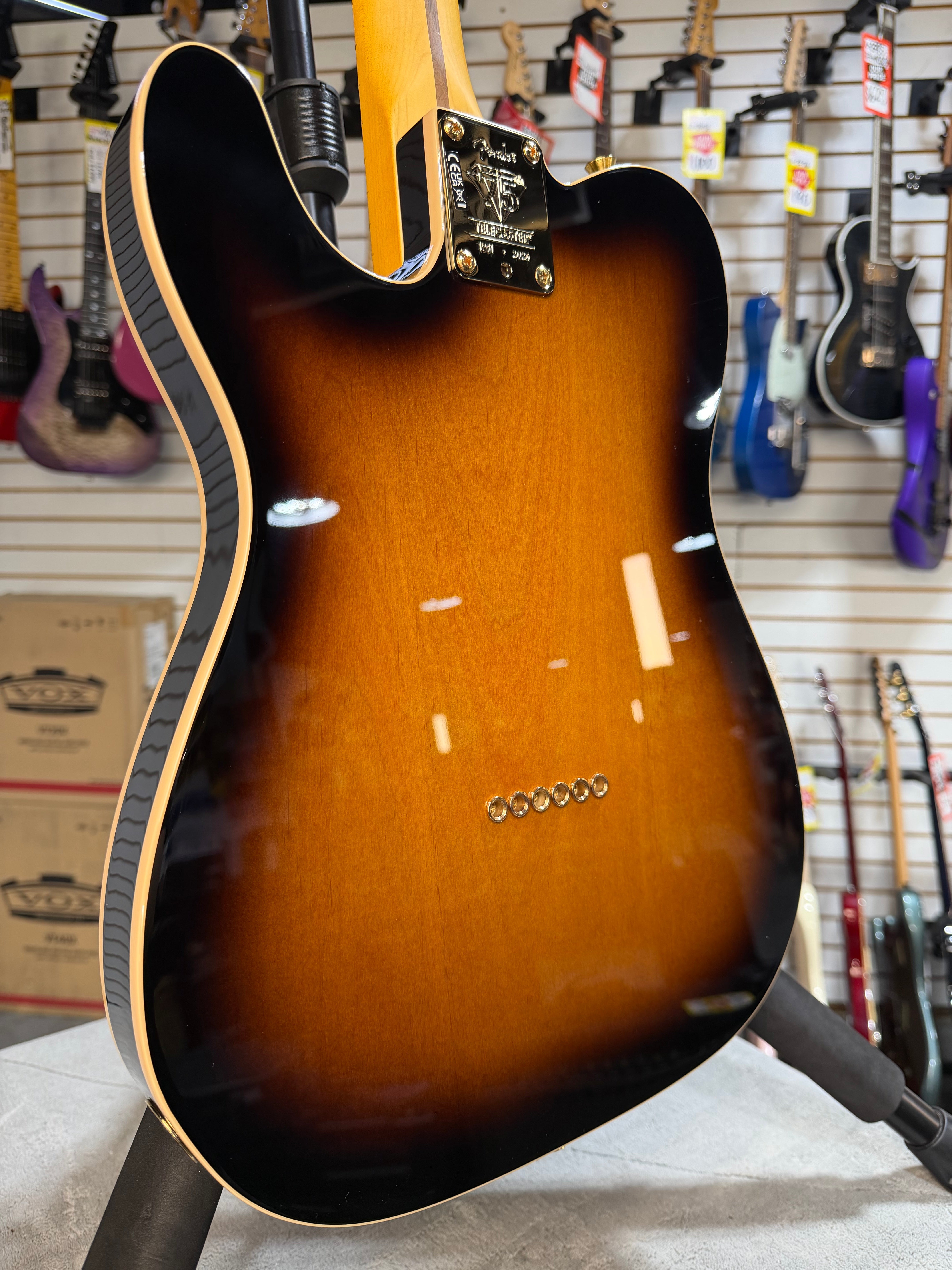 Fender 75th Anniversary American Professional II Custom Telecaster 2-Color Sunburst