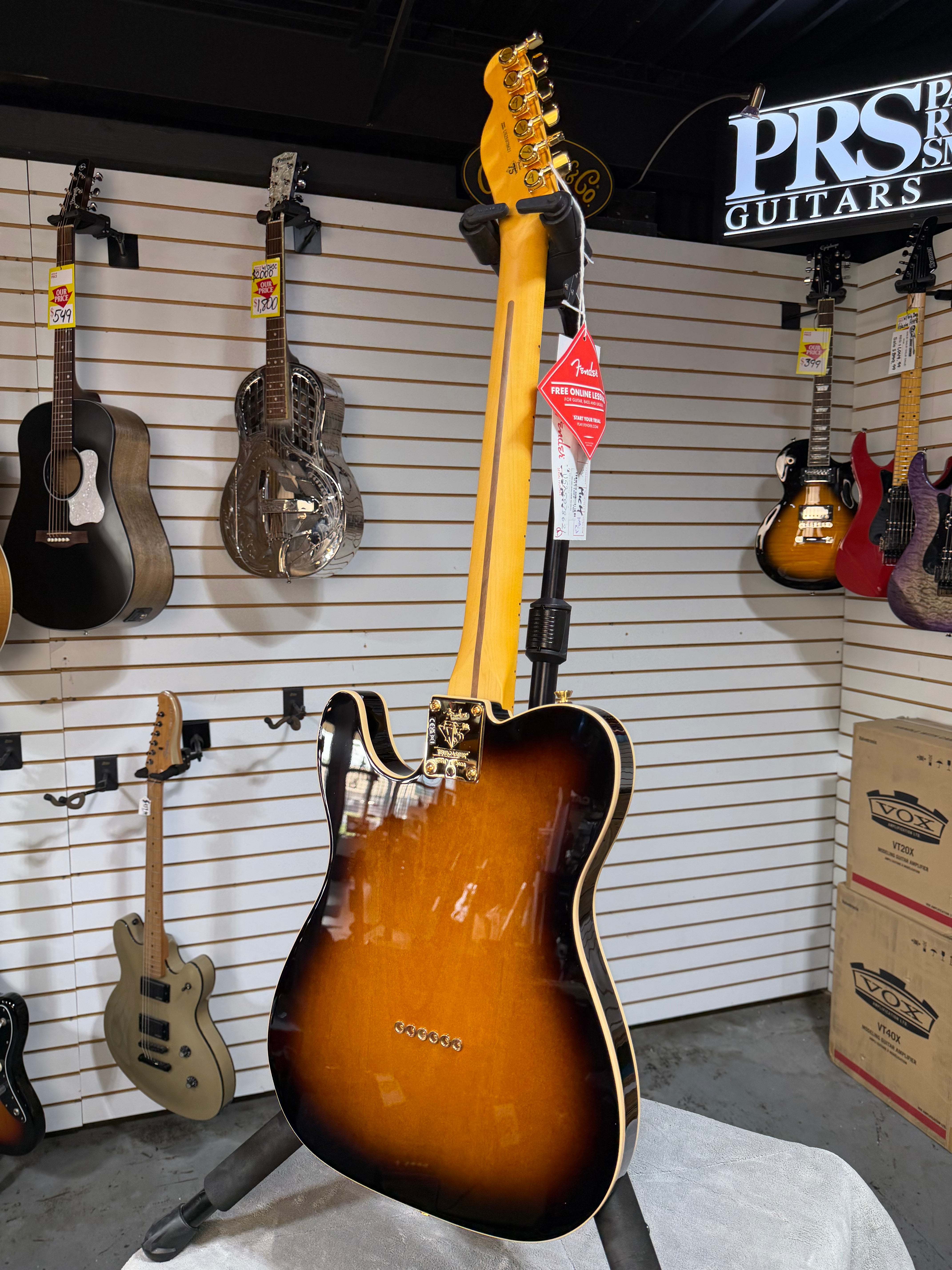 Fender 75th Anniversary American Professional II Custom Telecaster 2-Color Sunburst