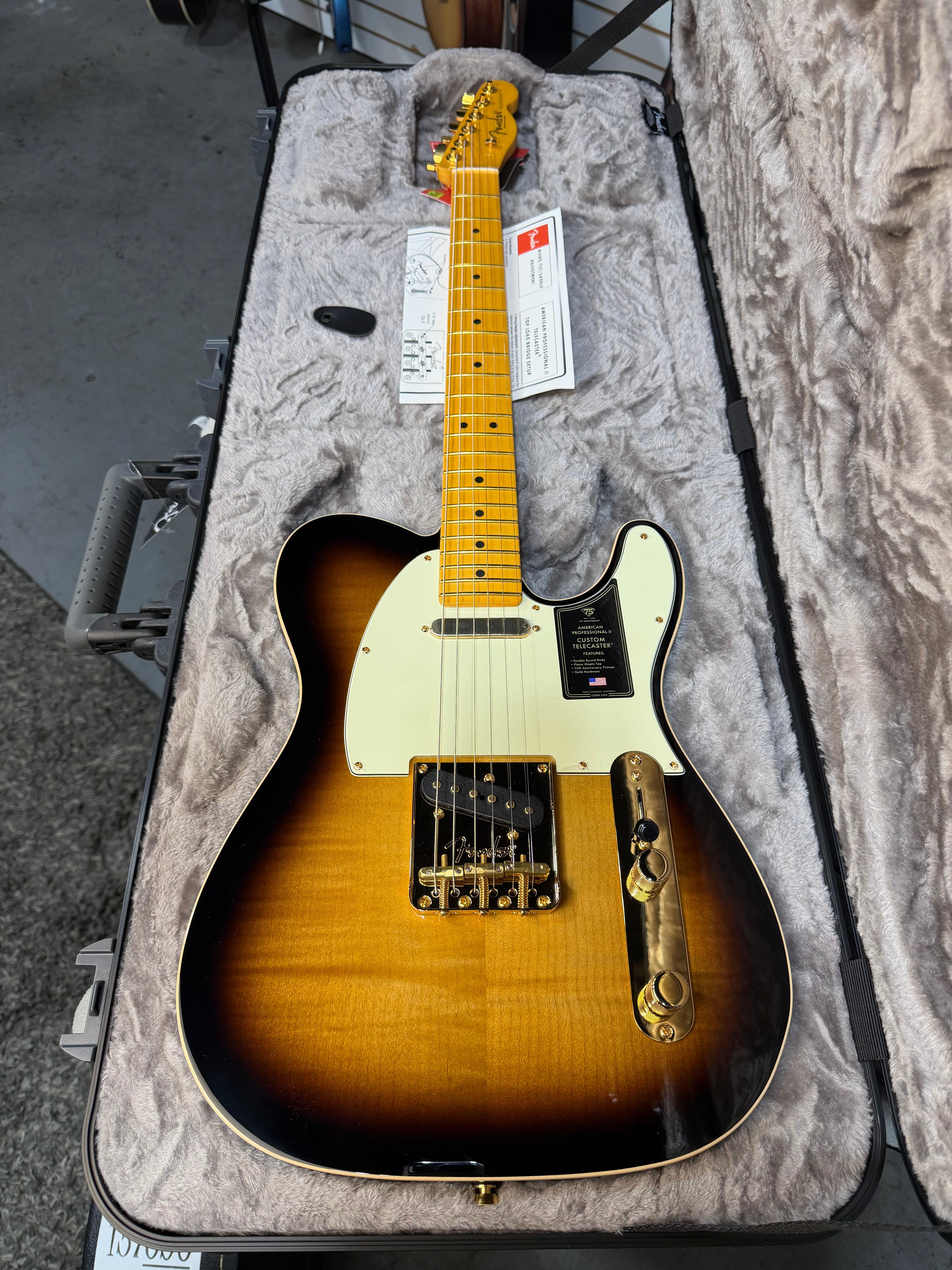 Fender 75th Anniversary American Professional II Custom Telecaster 2-Color Sunburst