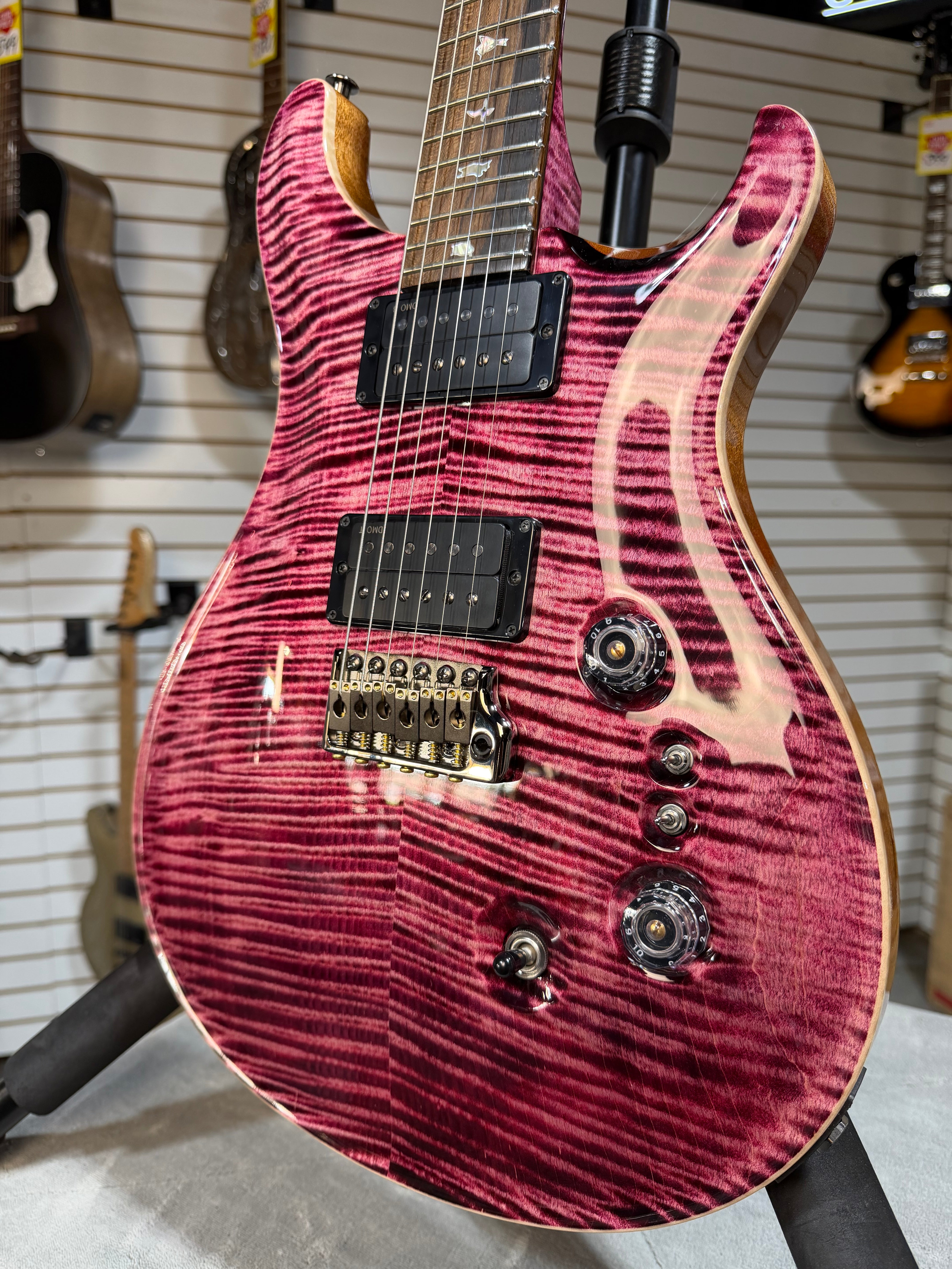 PRS Custom 24-08 10-Top Pomegranate