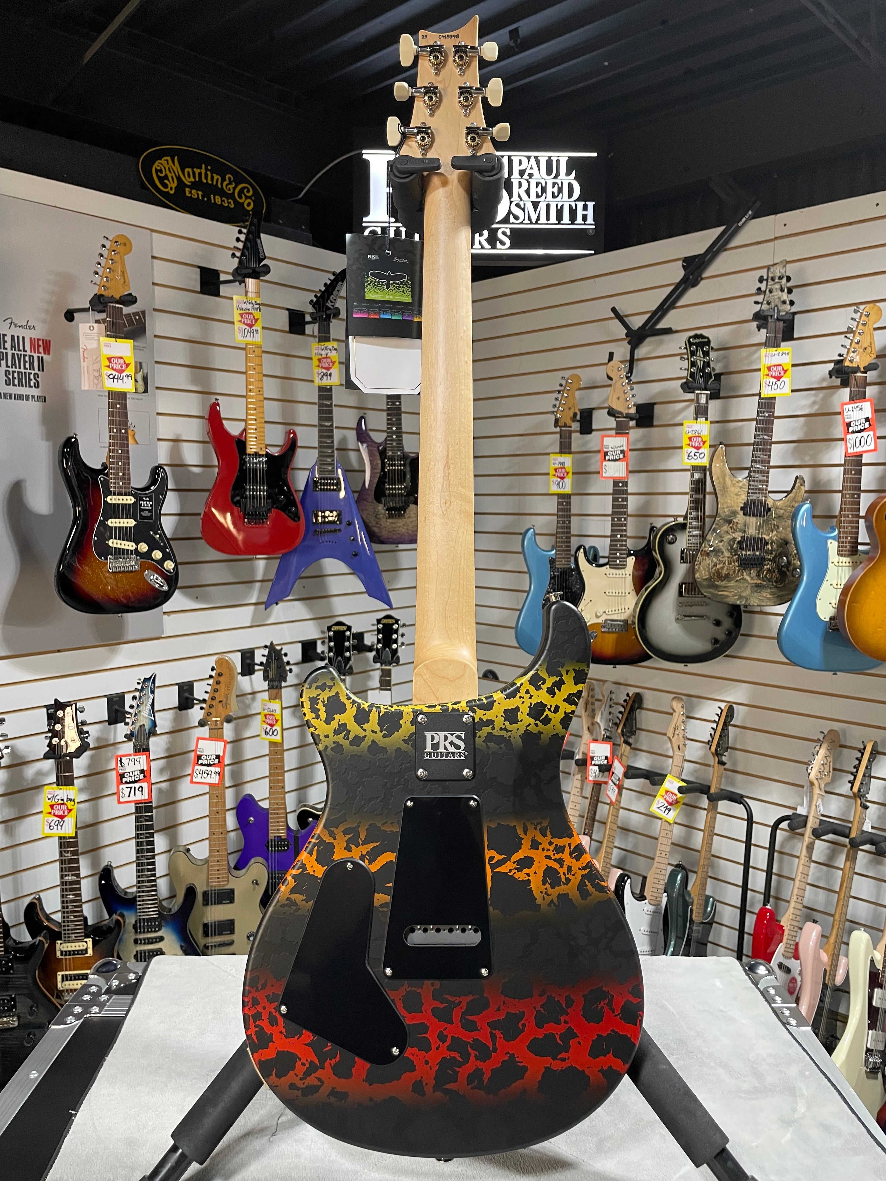 PRS CE 24 Semi Hollow 2025 - Sprayers Choice w/ Gig Bag & PLEK*D #398