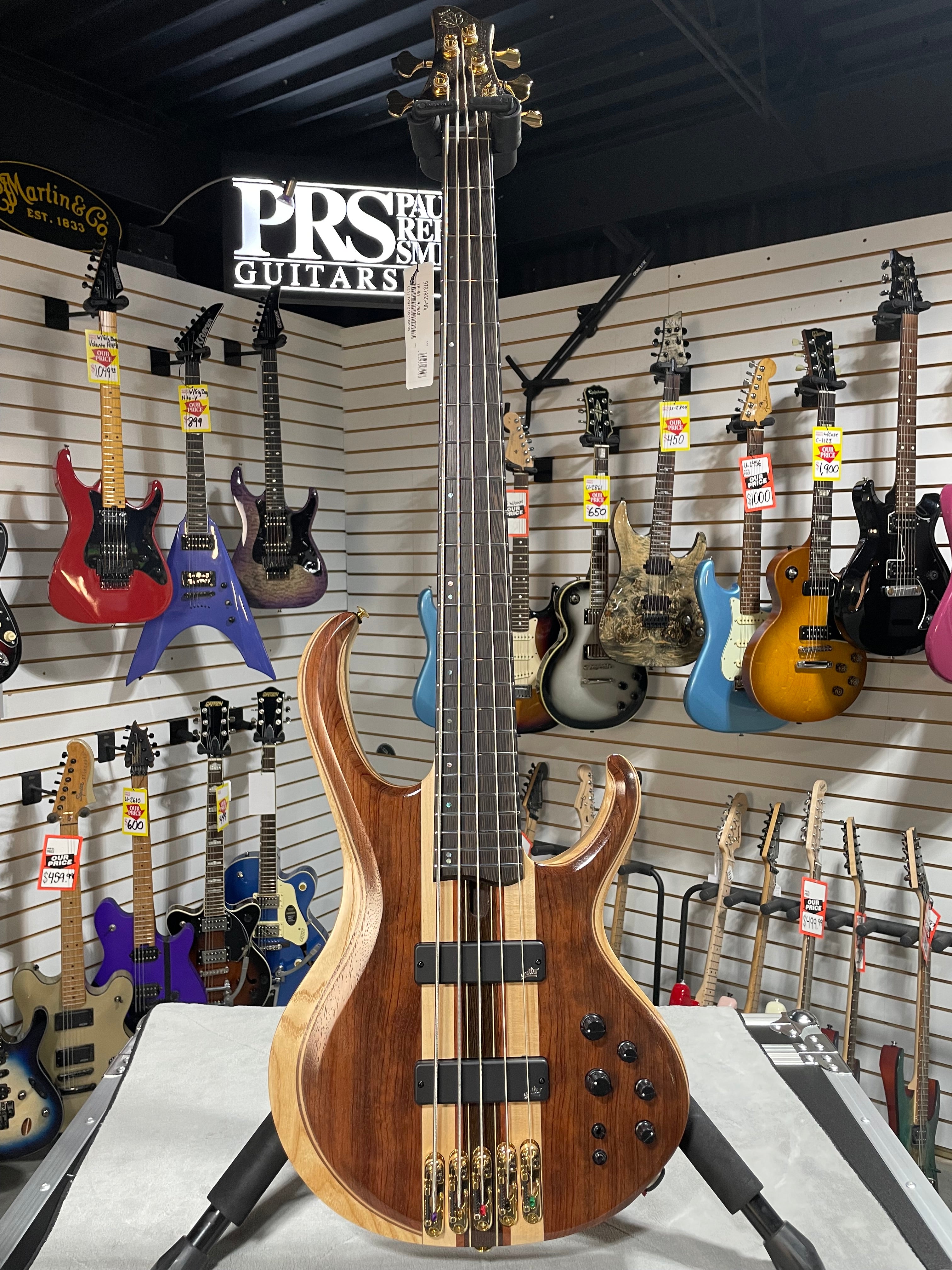 Ibanez BTB 1835 - Natural Shadow Low Gloss w/ Gig Bag & PLEK*D #660