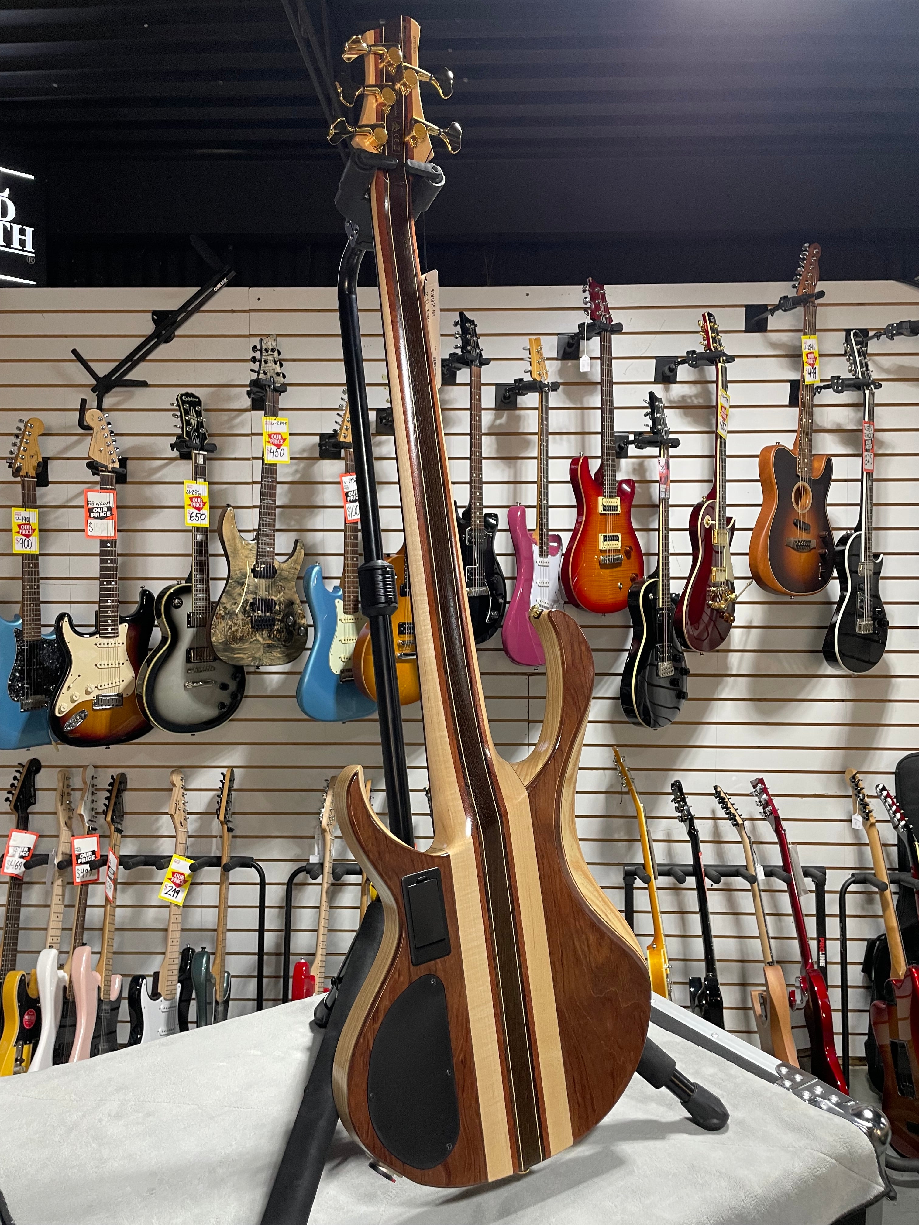 Ibanez BTB 1835 - Natural Shadow Low Gloss w/ Gig Bag & PLEK*D #660