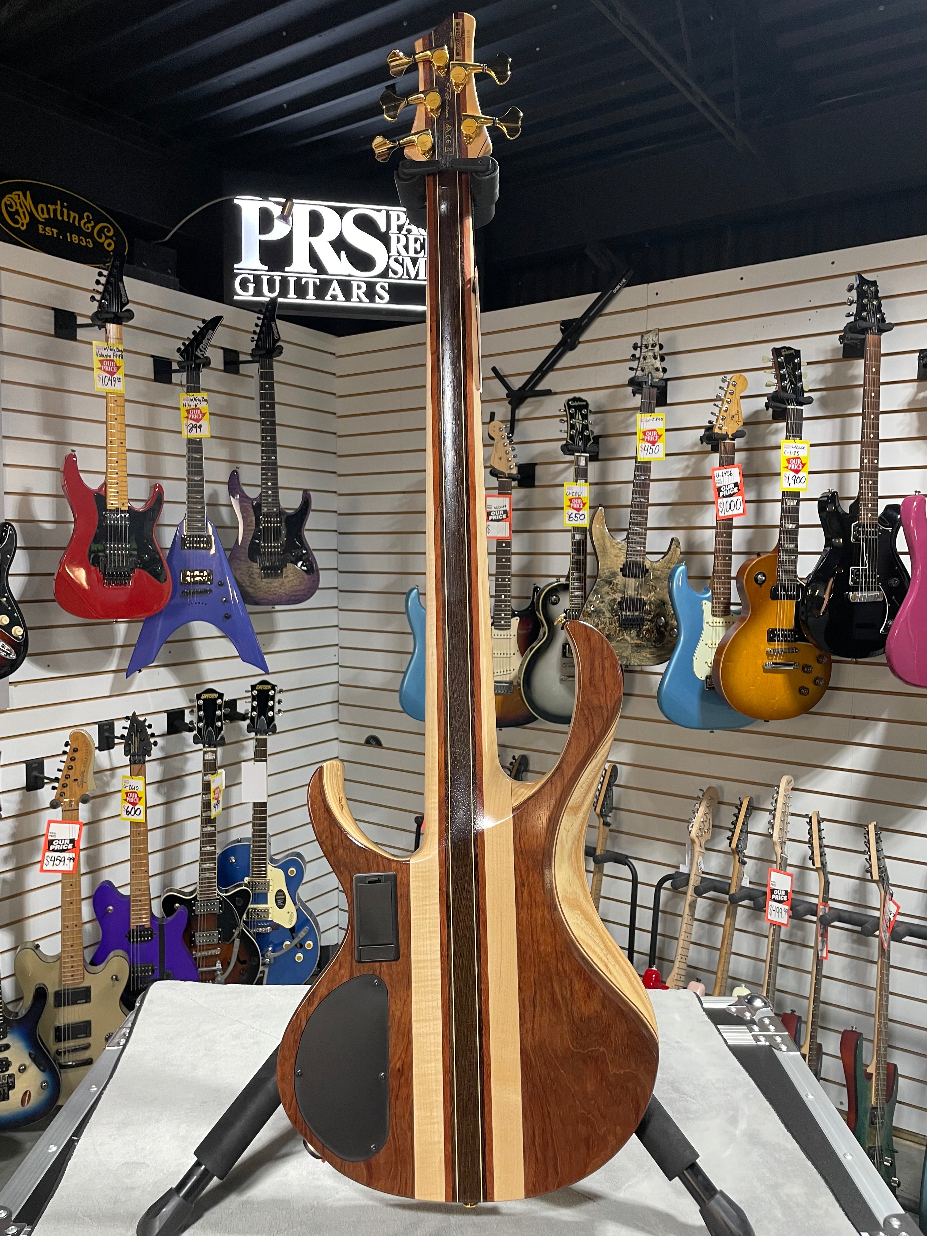 Ibanez BTB 1835 - Natural Shadow Low Gloss w/ Gig Bag & PLEK*D #660