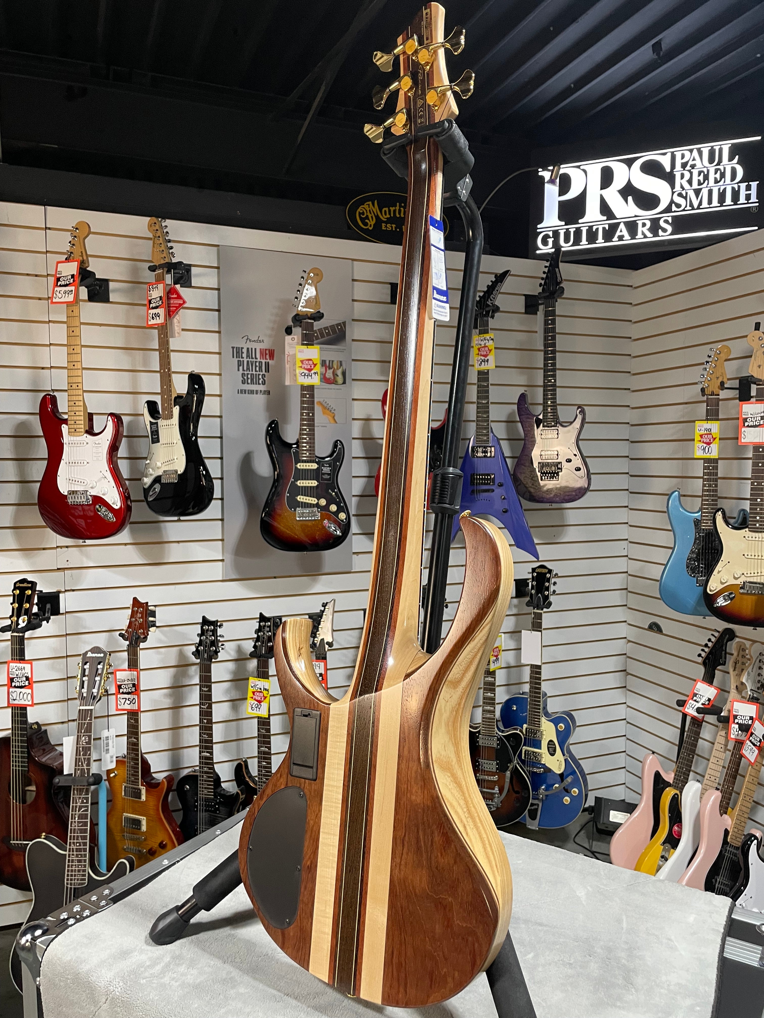 Ibanez BTB 1835 - Natural Shadow Low Gloss w/ Gig Bag & PLEK*D #660