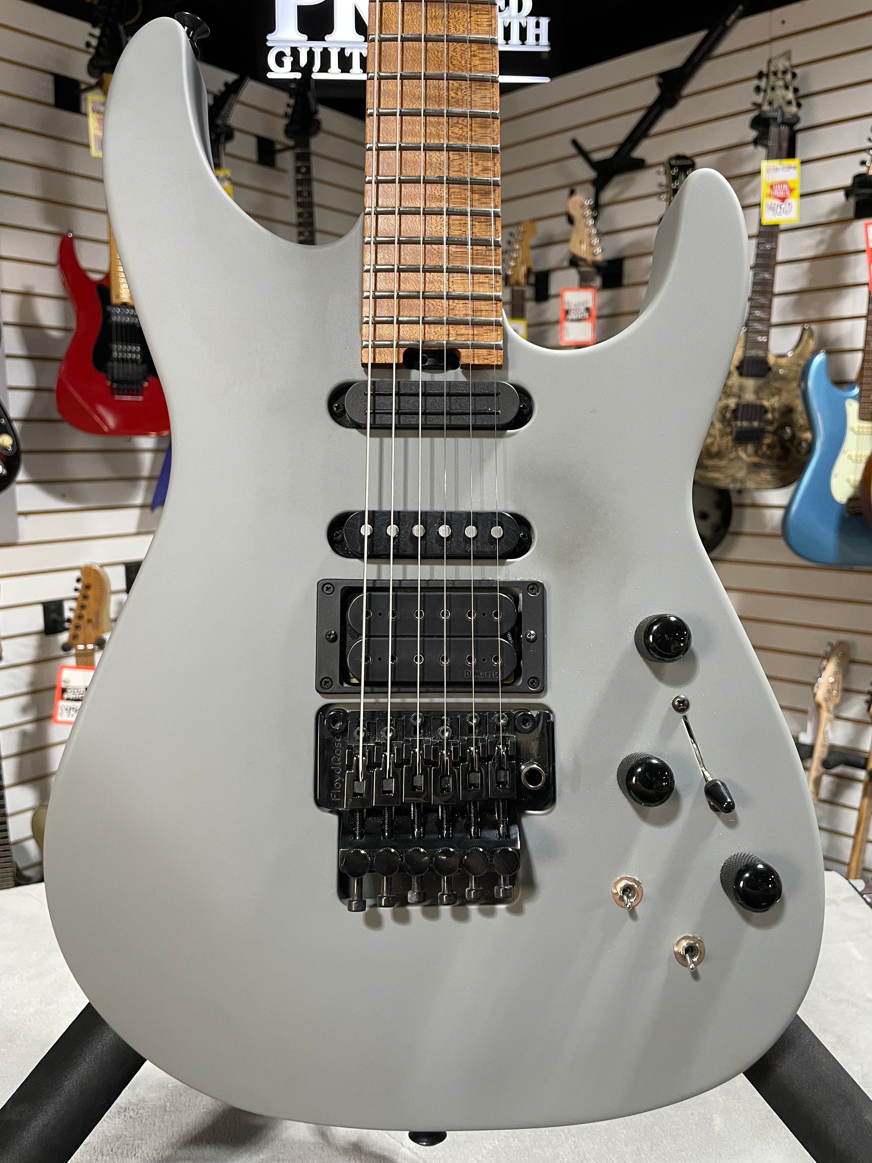 Jackson USA Series Phil Collen Signature PC1 - Satin Gray w/OHSC