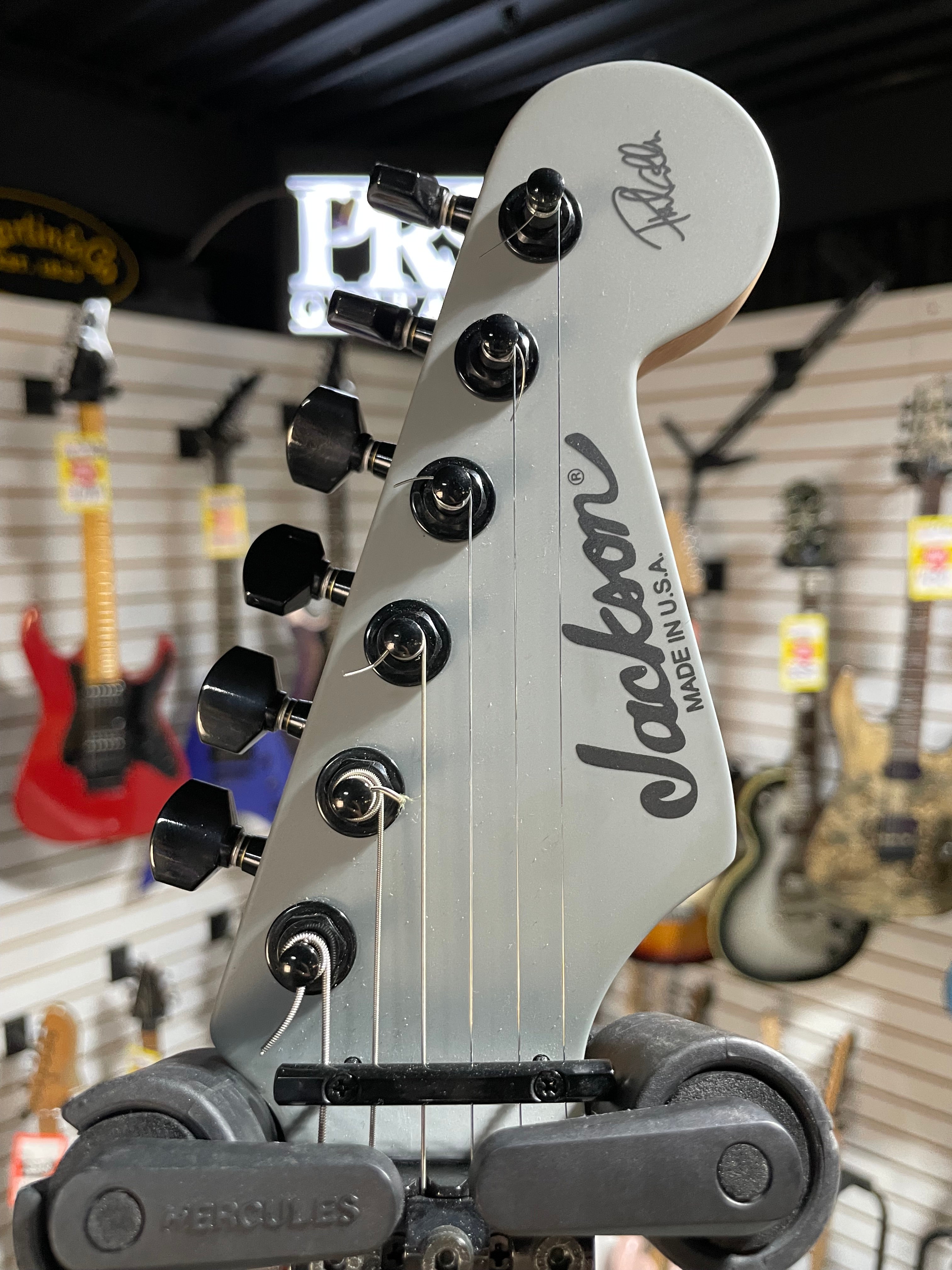 Jackson USA Series Phil Collen Signature PC1 - Satin Gray w/OHSC