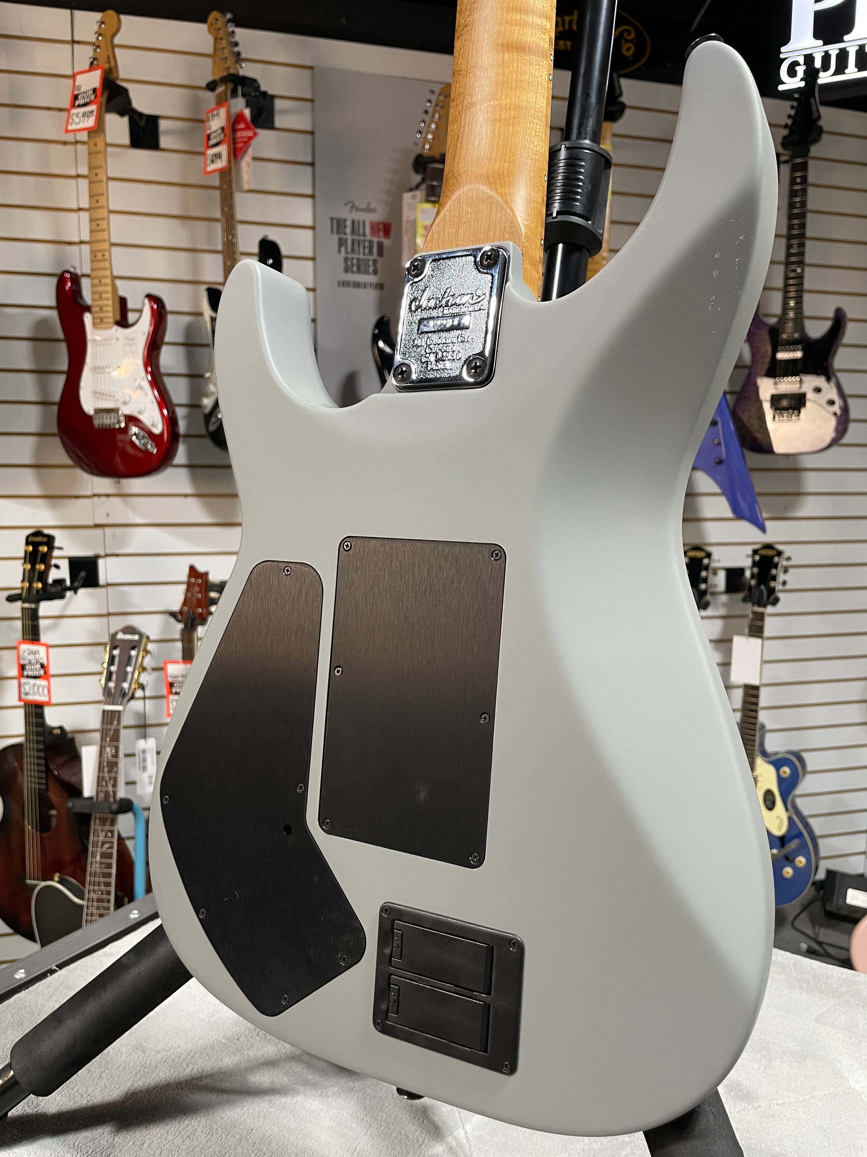 Jackson USA Series Phil Collen Signature PC1 - Satin Gray w/OHSC