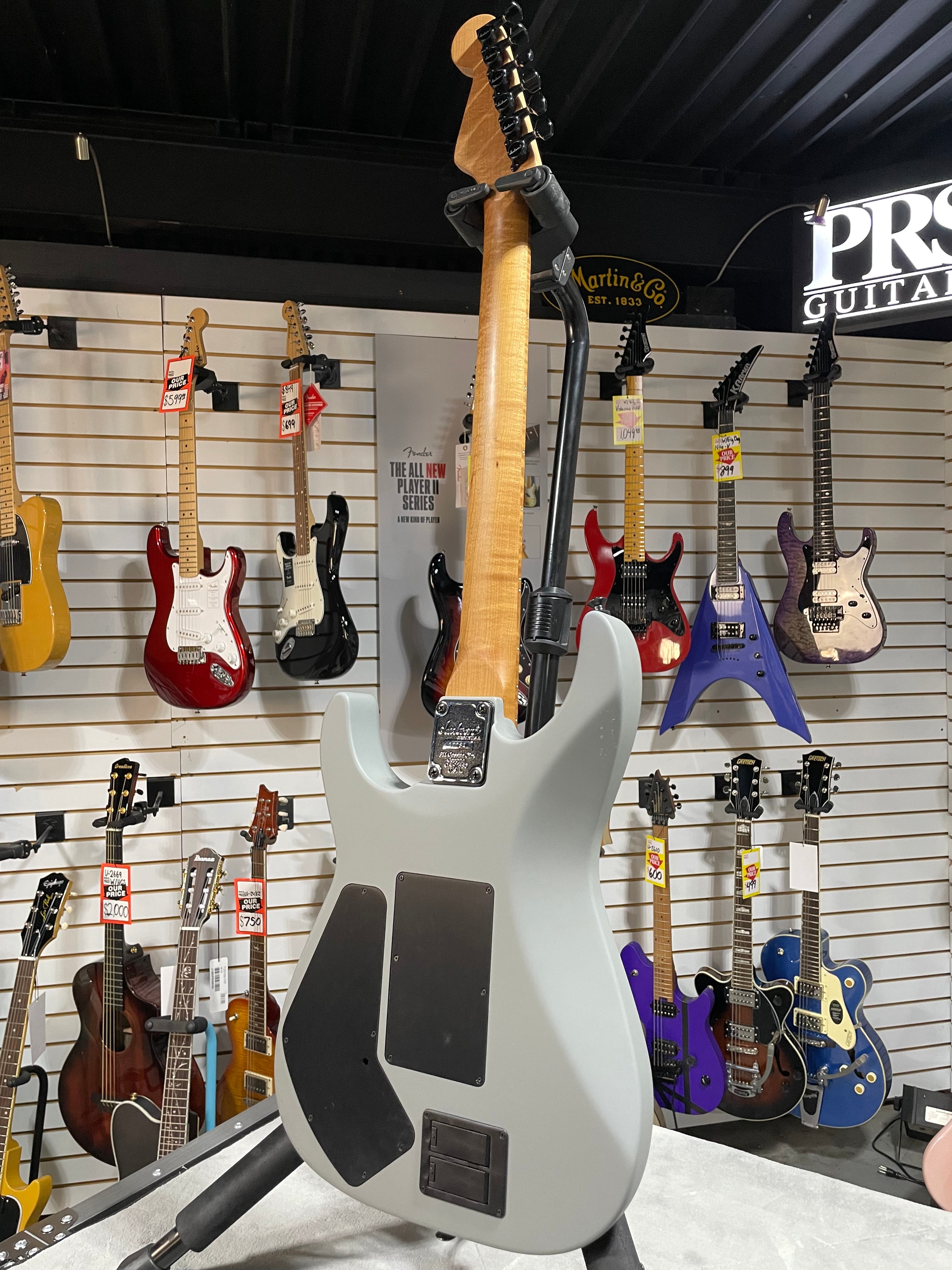 Jackson USA Series Phil Collen Signature PC1 - Satin Gray w/OHSC