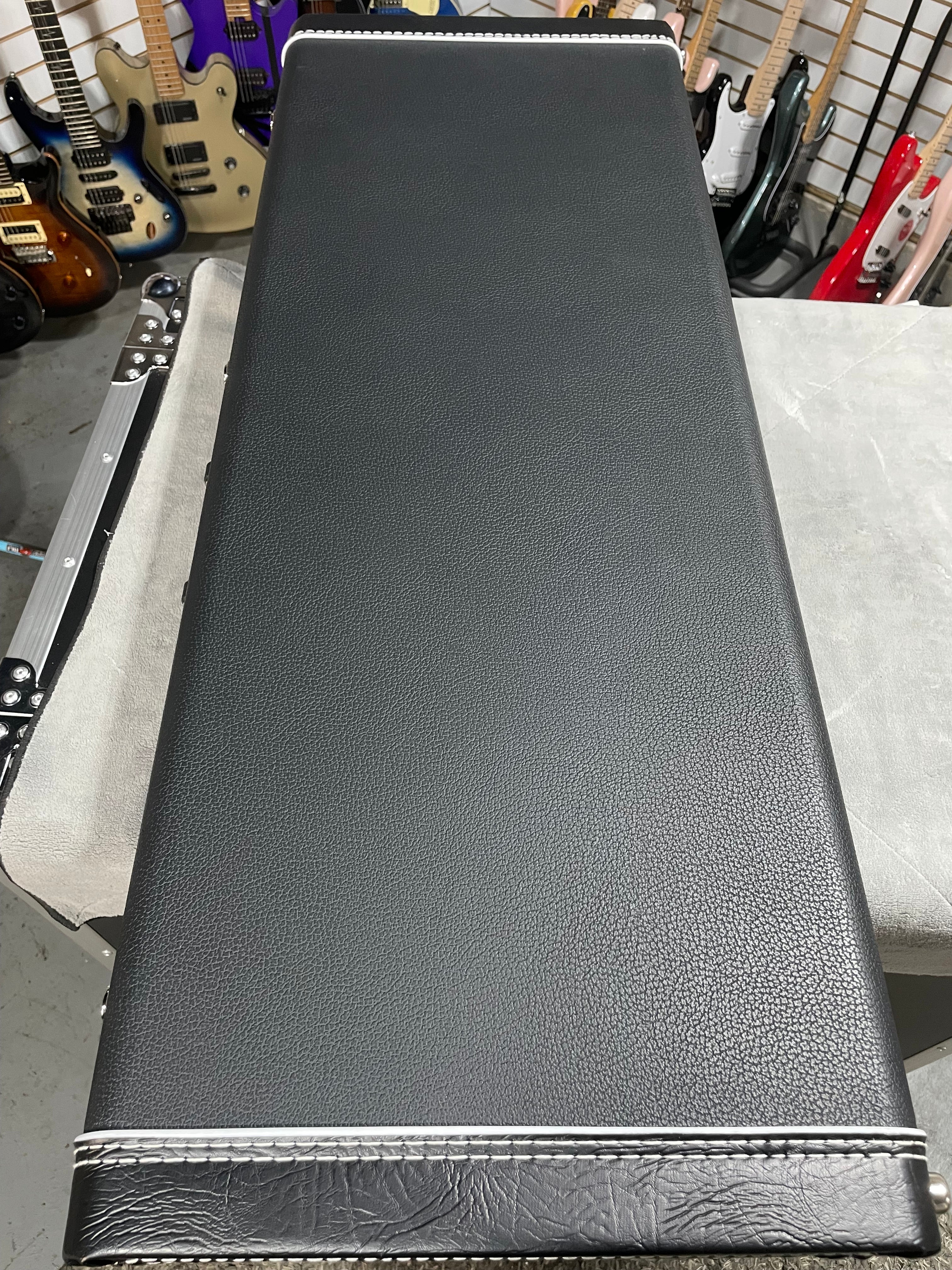 McCarty 594 Electric Guitar - Custom Color Black Metallic w/Natural Back Braz FB #836 GET PLEK'D!