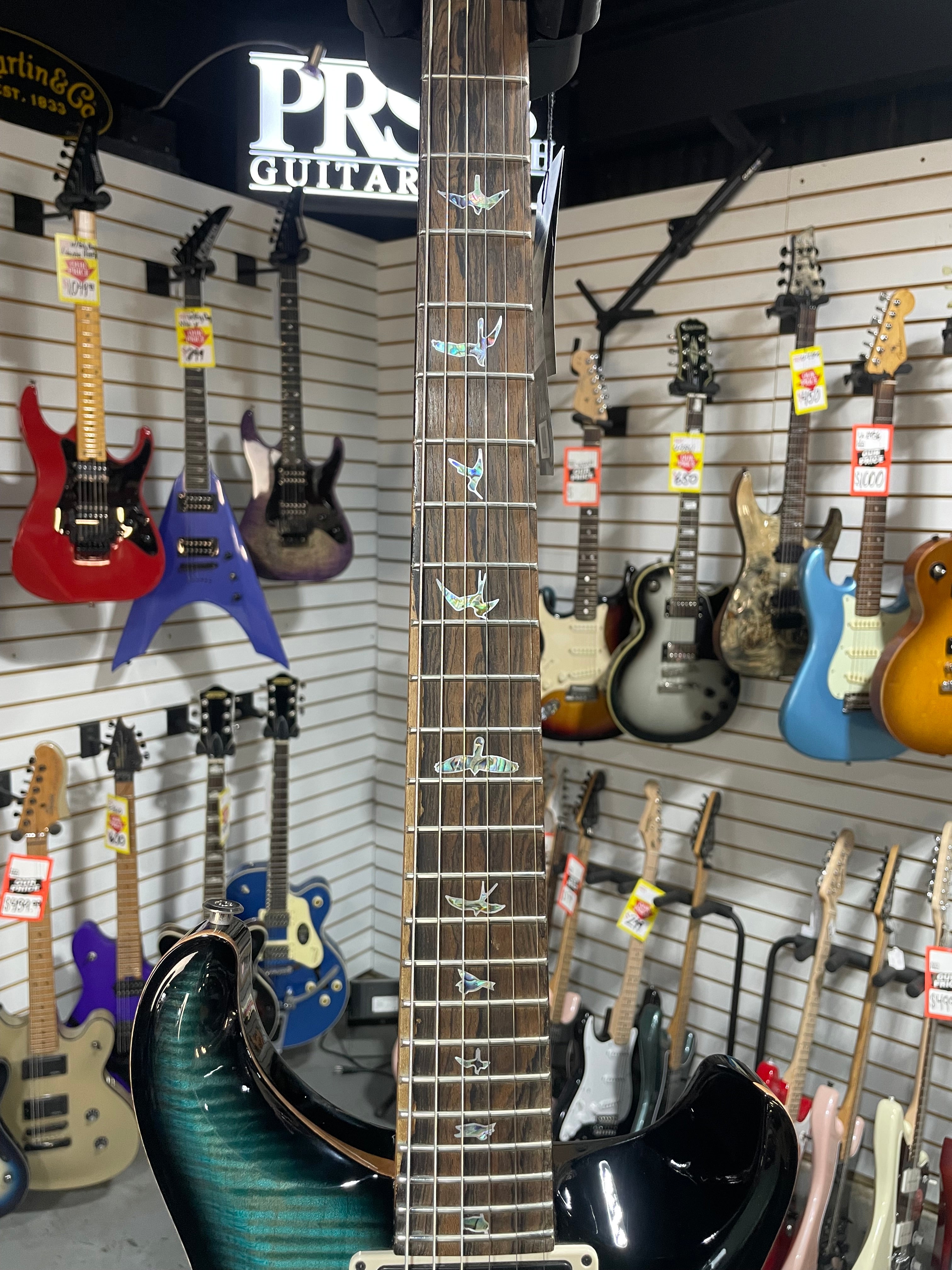 40th Anniversary Custom 24 Electric Guitar - Sub Zero #097 GET PLEK'D!