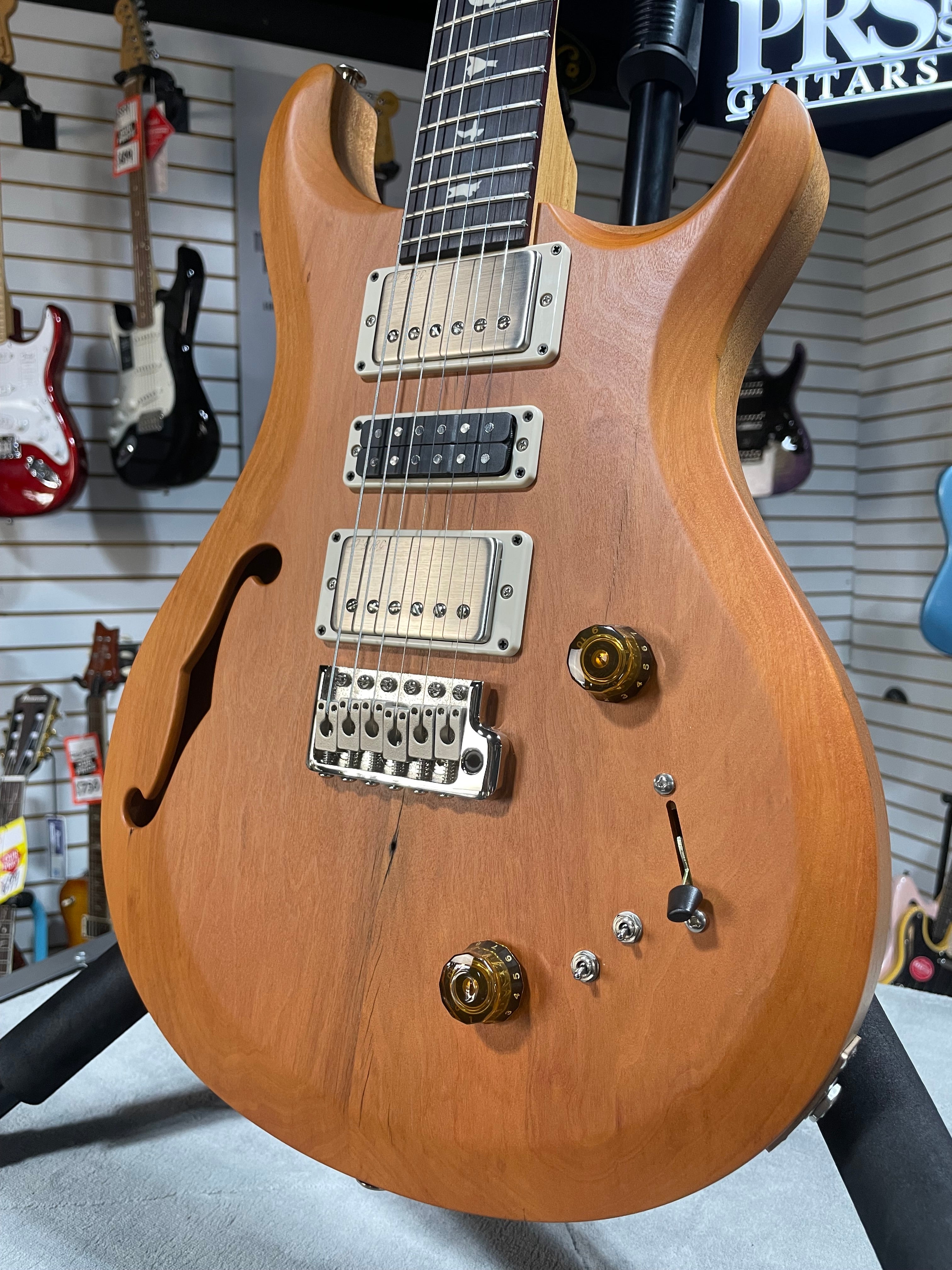 PRS S2 Special Semi-Hollow Reclaimed Limited Edition 2025 - Natural w/Gig Bag & PLEK*D #920