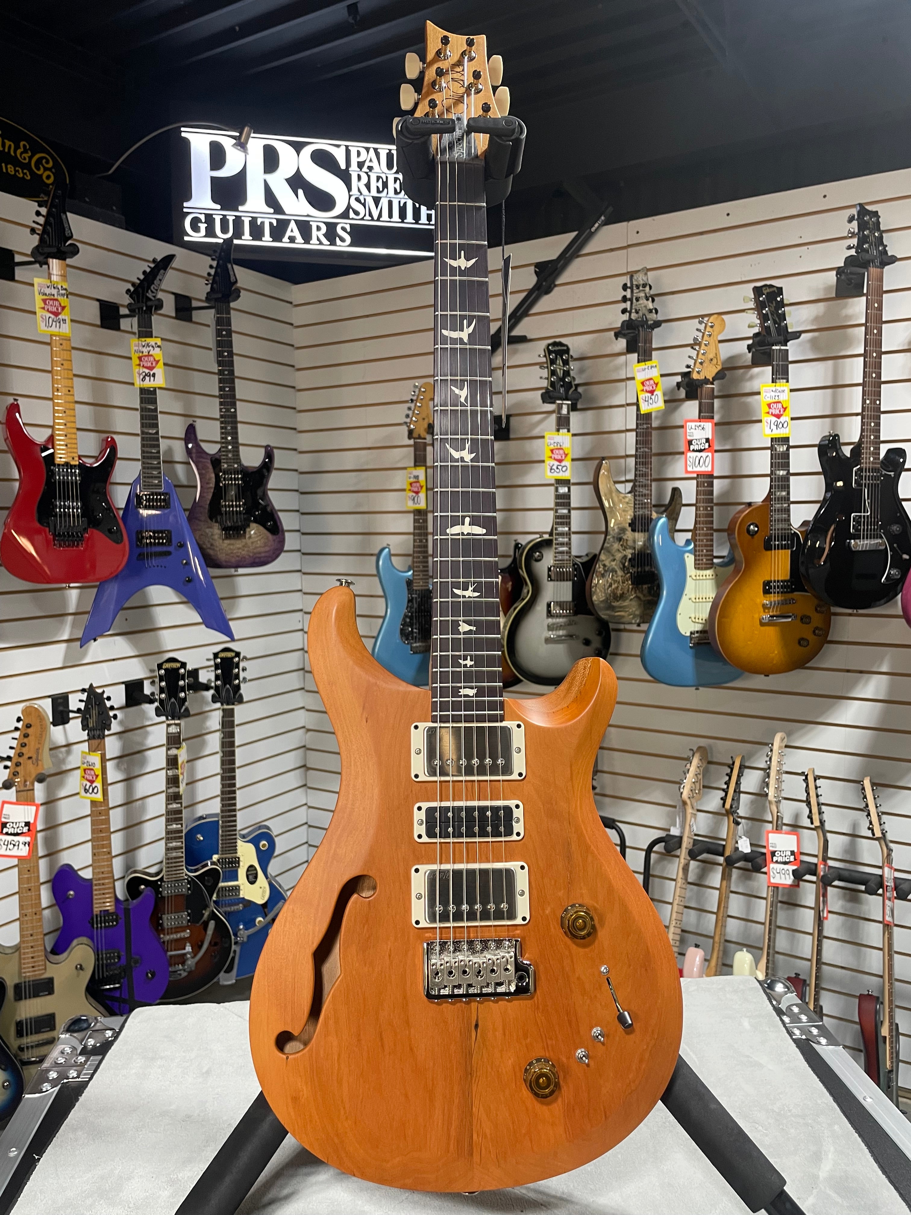 PRS S2 Special Semi-Hollow Reclaimed Limited Edition 2025 - Natural w/Gig Bag & PLEK*D #920