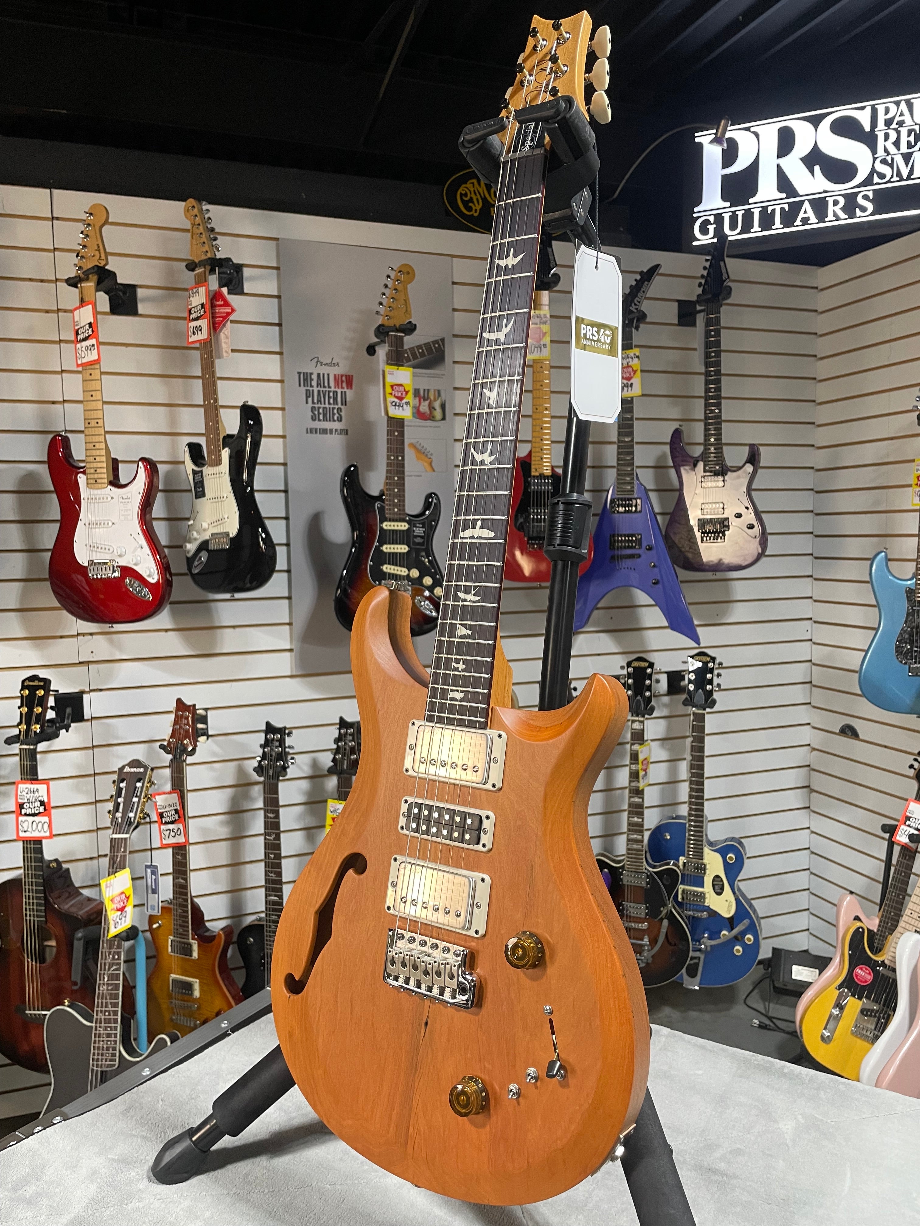 PRS S2 Special Semi-Hollow Reclaimed Limited Edition 2025 - Natural w/Gig Bag & PLEK*D #920