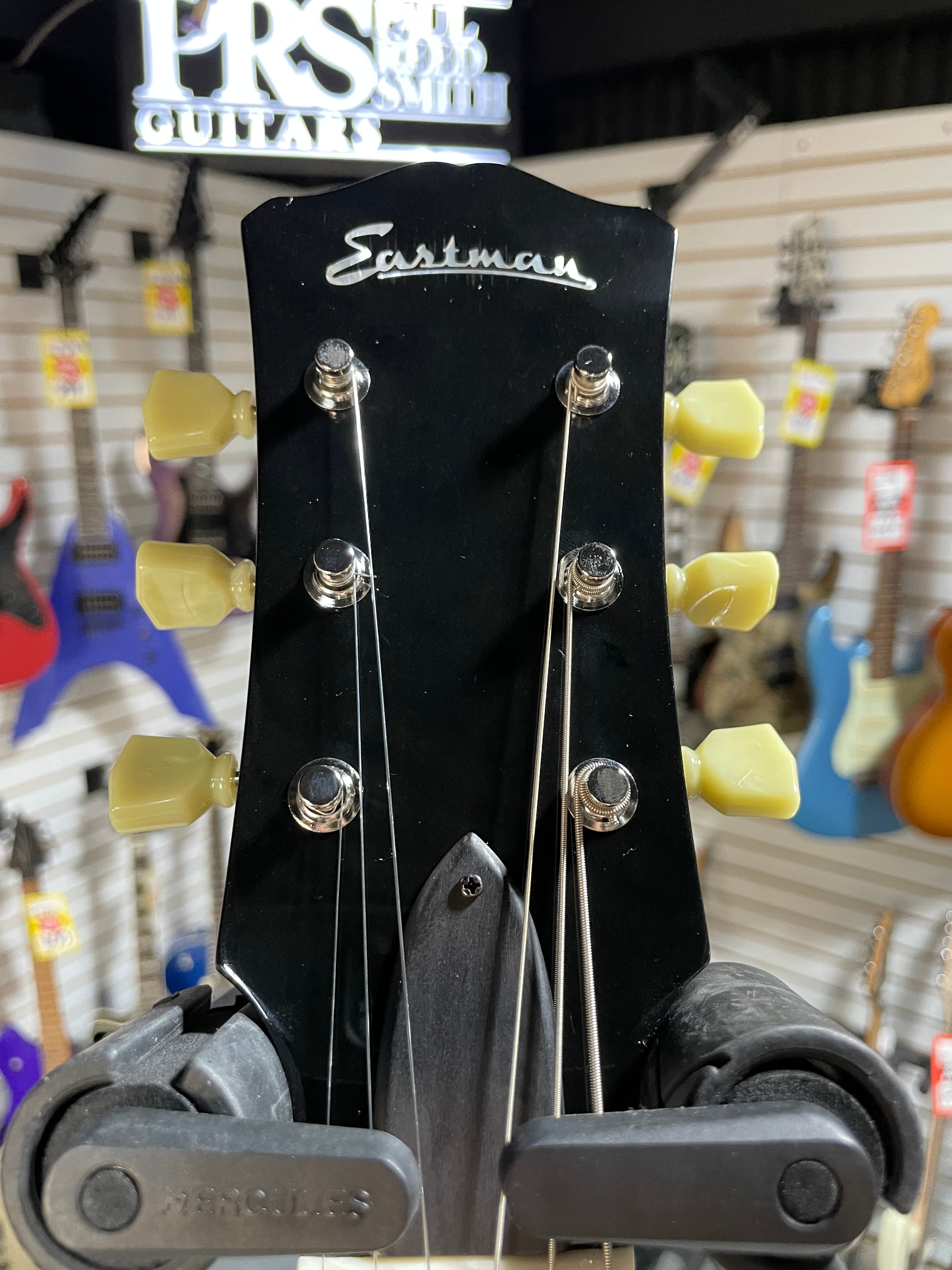 Eastman SB59L Left Handed Electric Guitar 2025 - Goldburst w/OHSC & PLEK*D #753