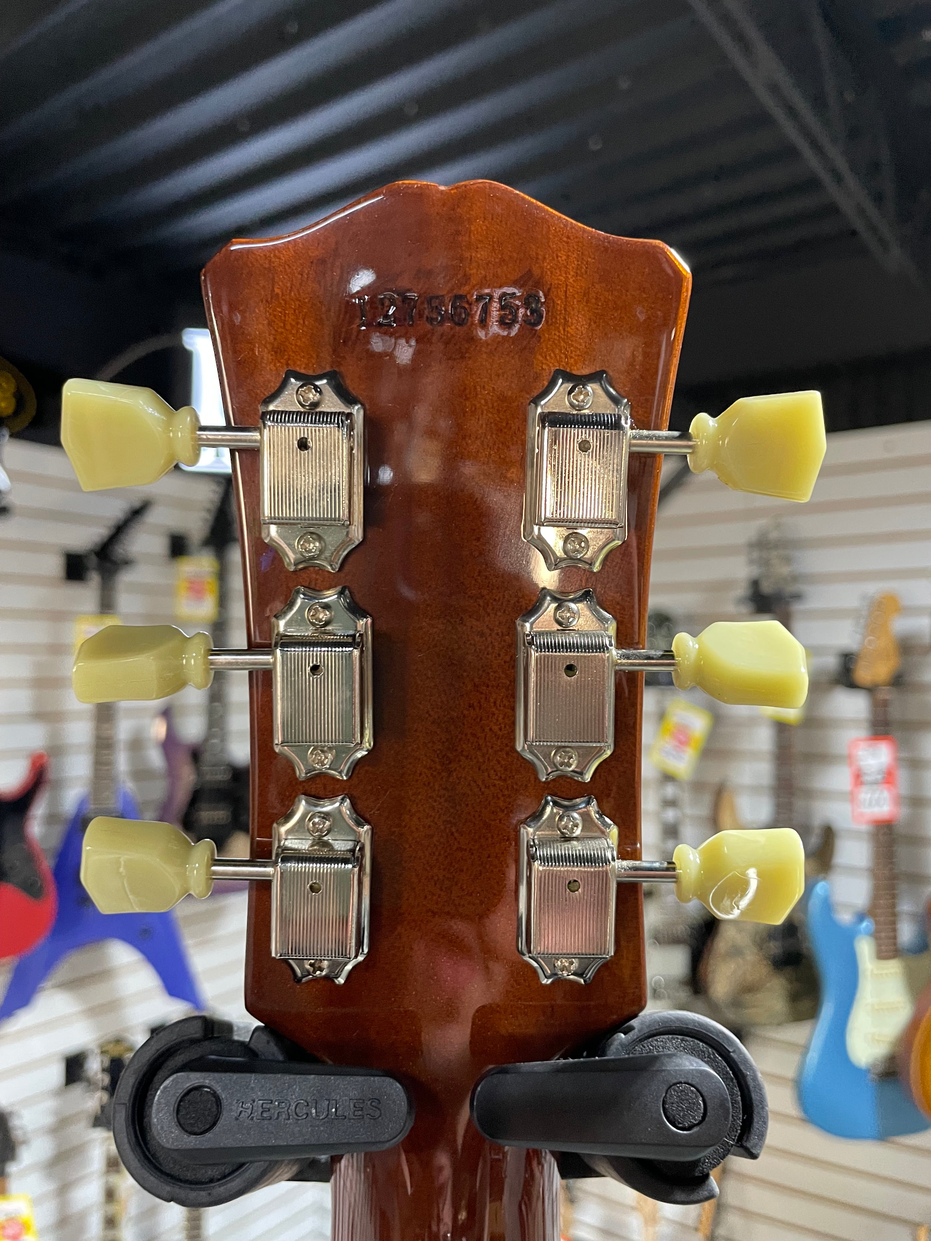 Eastman SB59L Left Handed Electric Guitar 2025 - Goldburst w/OHSC & PLEK*D #753