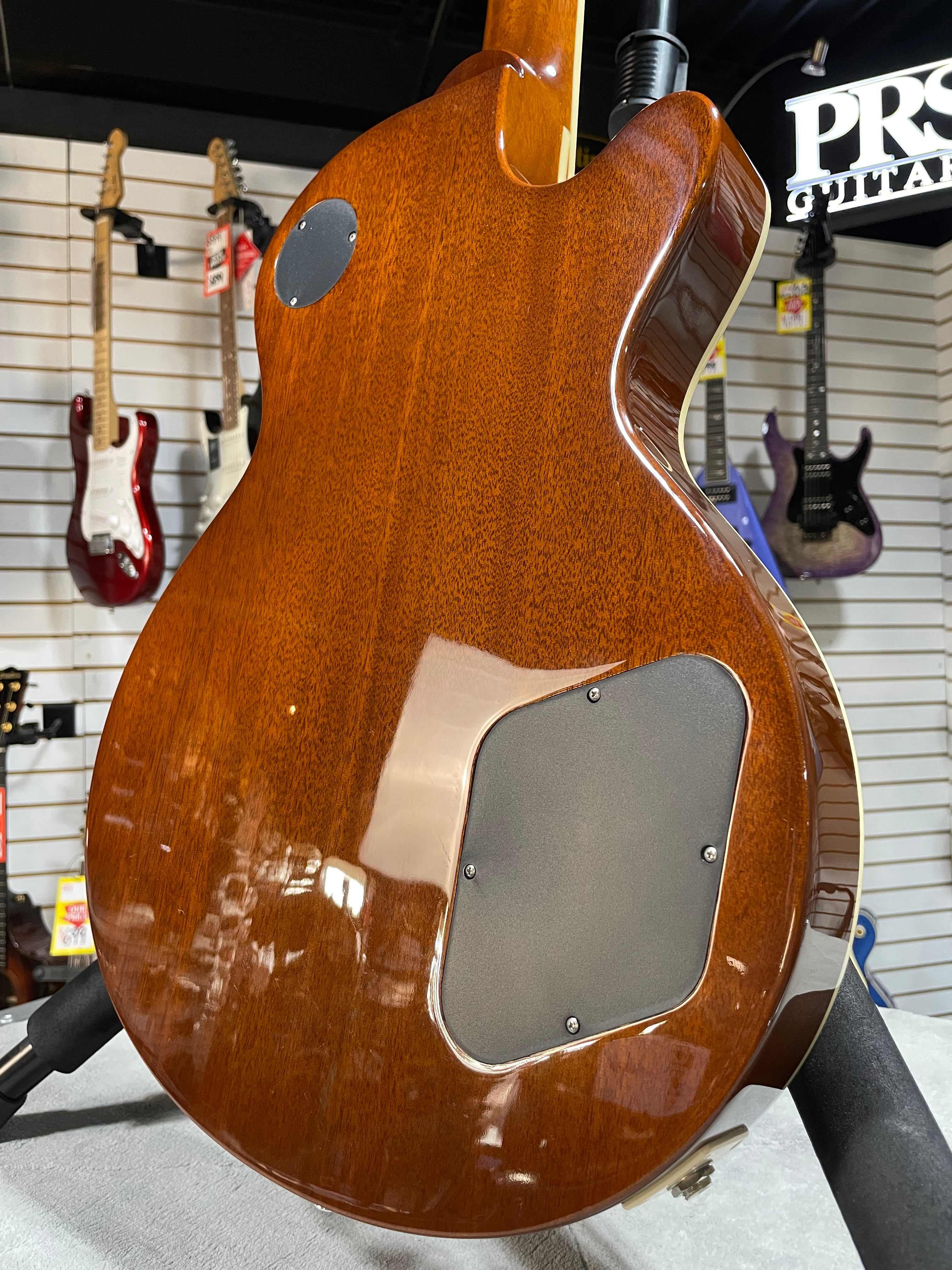 Eastman SB59L Left Handed Electric Guitar 2025 - Goldburst w/OHSC & PLEK*D #753