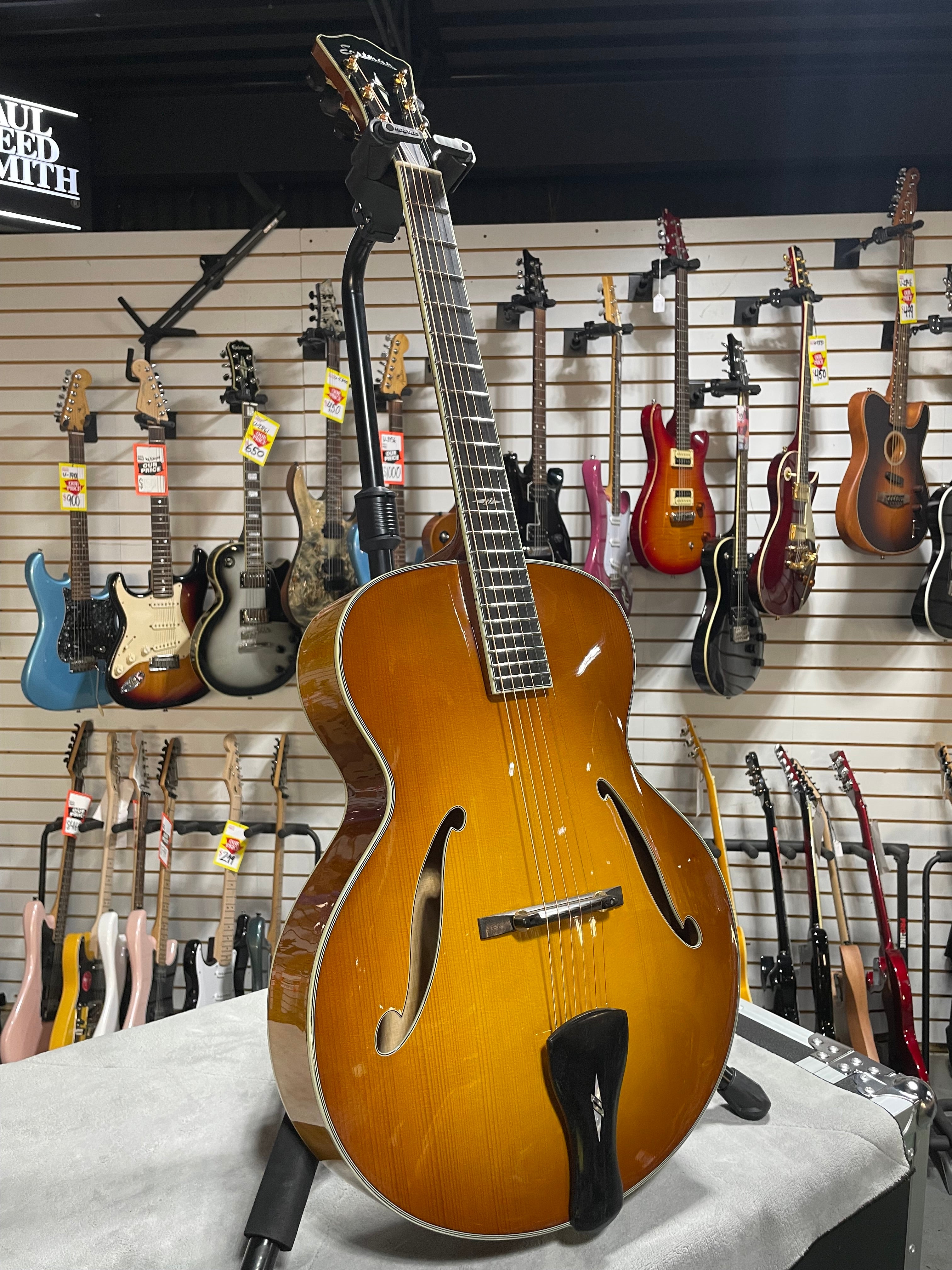 Eastman AR805-GB Archtop Guitar 2025 - Goldburst w/OHSC & PLEK*D #186