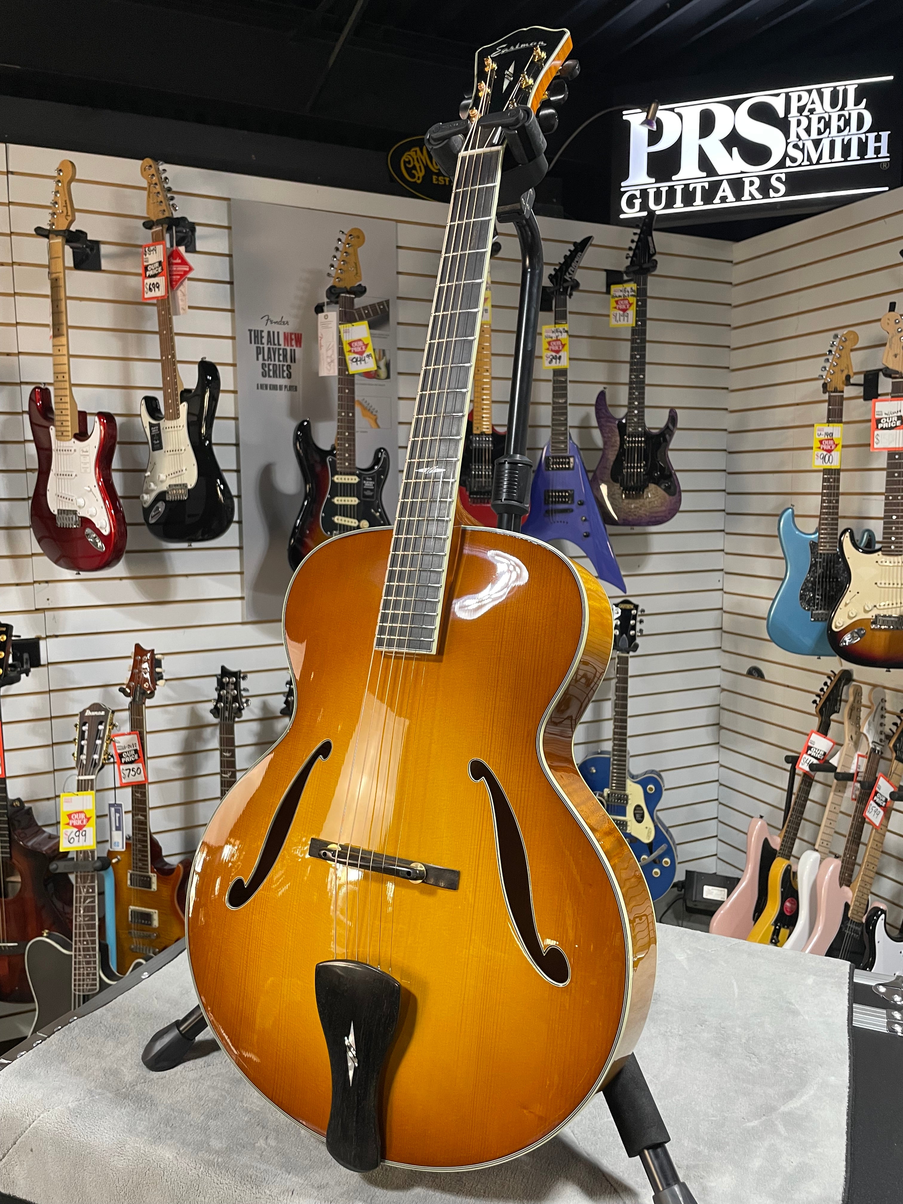 Eastman AR805-GB Archtop Guitar 2025 - Goldburst w/OHSC & PLEK*D #186