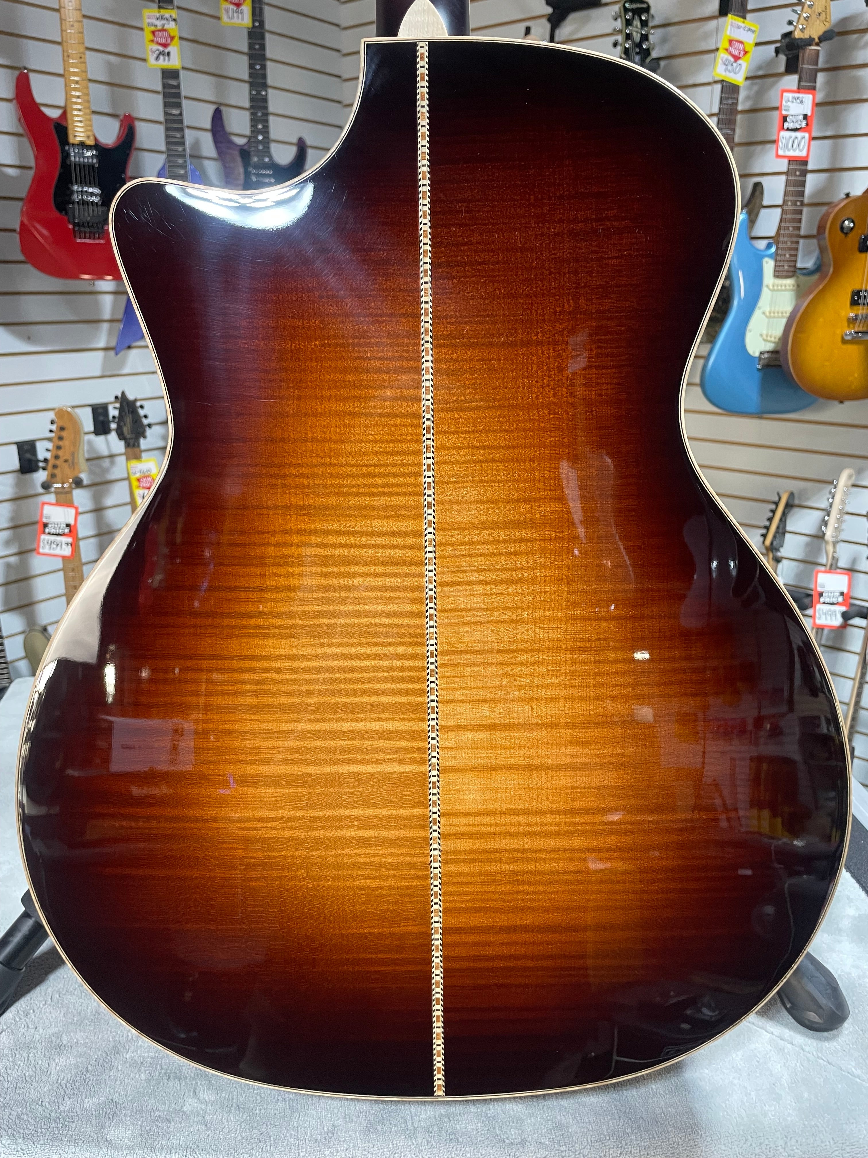 Eastman AC622CE-SB Acoustic Guitar 2025 - Sunburst w/OHSC & PLEK*D #571