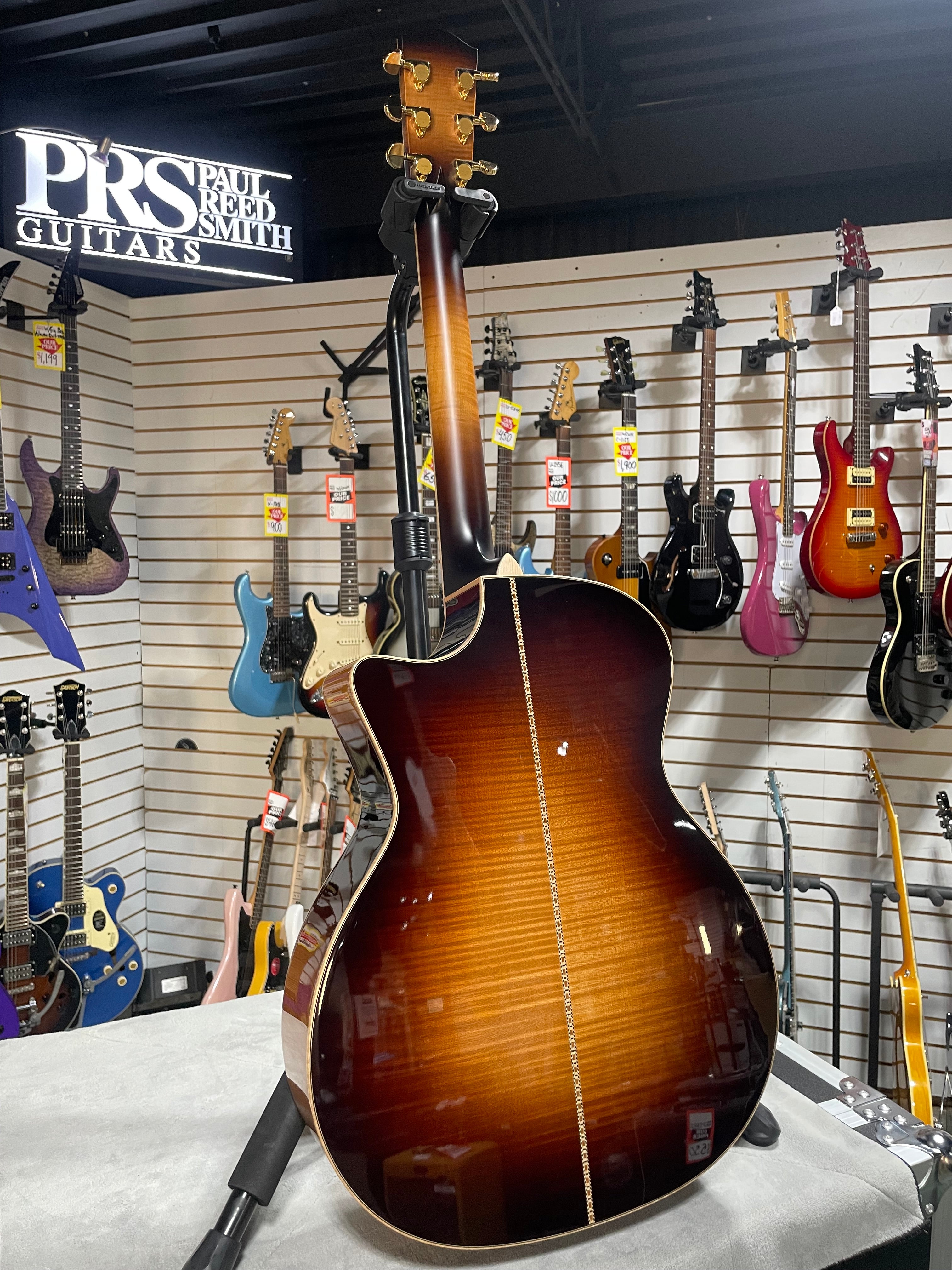 Eastman AC622CE-SB Acoustic Guitar 2025 - Sunburst w/OHSC & PLEK*D #571