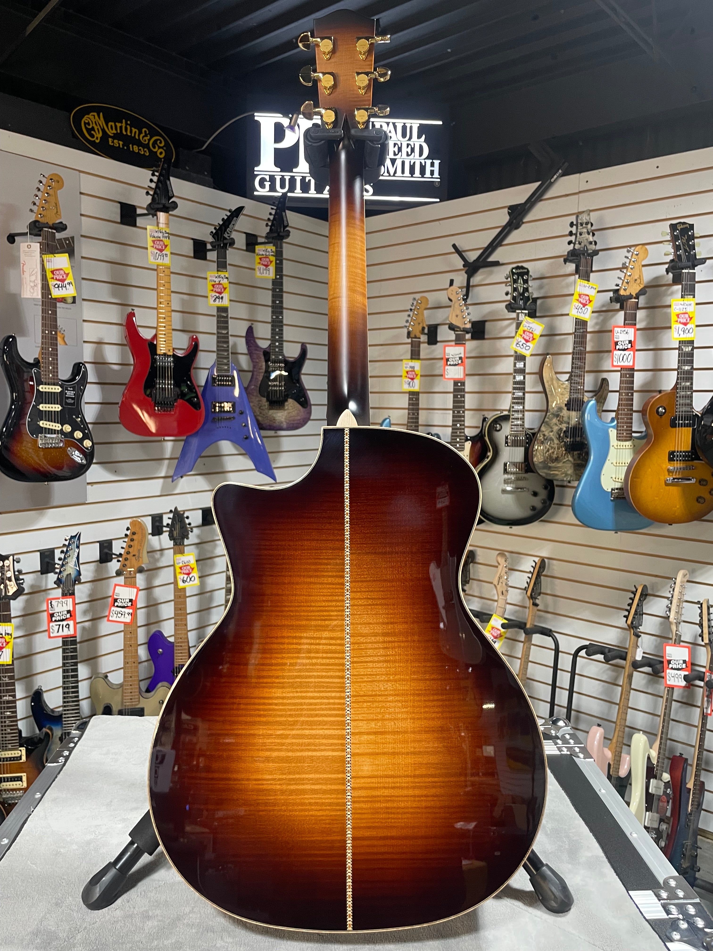 Eastman AC622CE-SB Acoustic Guitar 2025 - Sunburst w/OHSC & PLEK*D #571