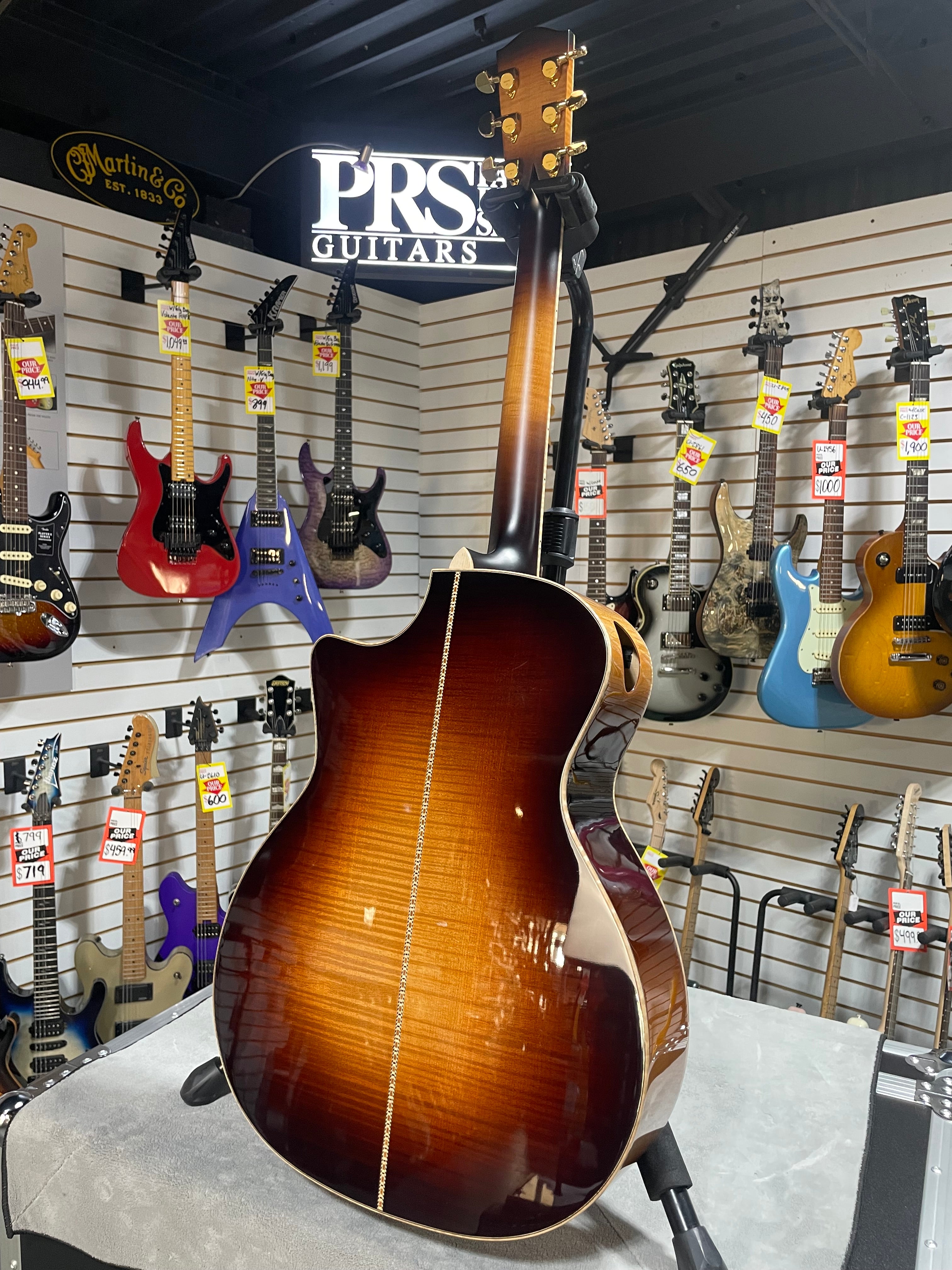 Eastman AC622CE-SB Acoustic Guitar 2025 - Sunburst w/OHSC & PLEK*D #571