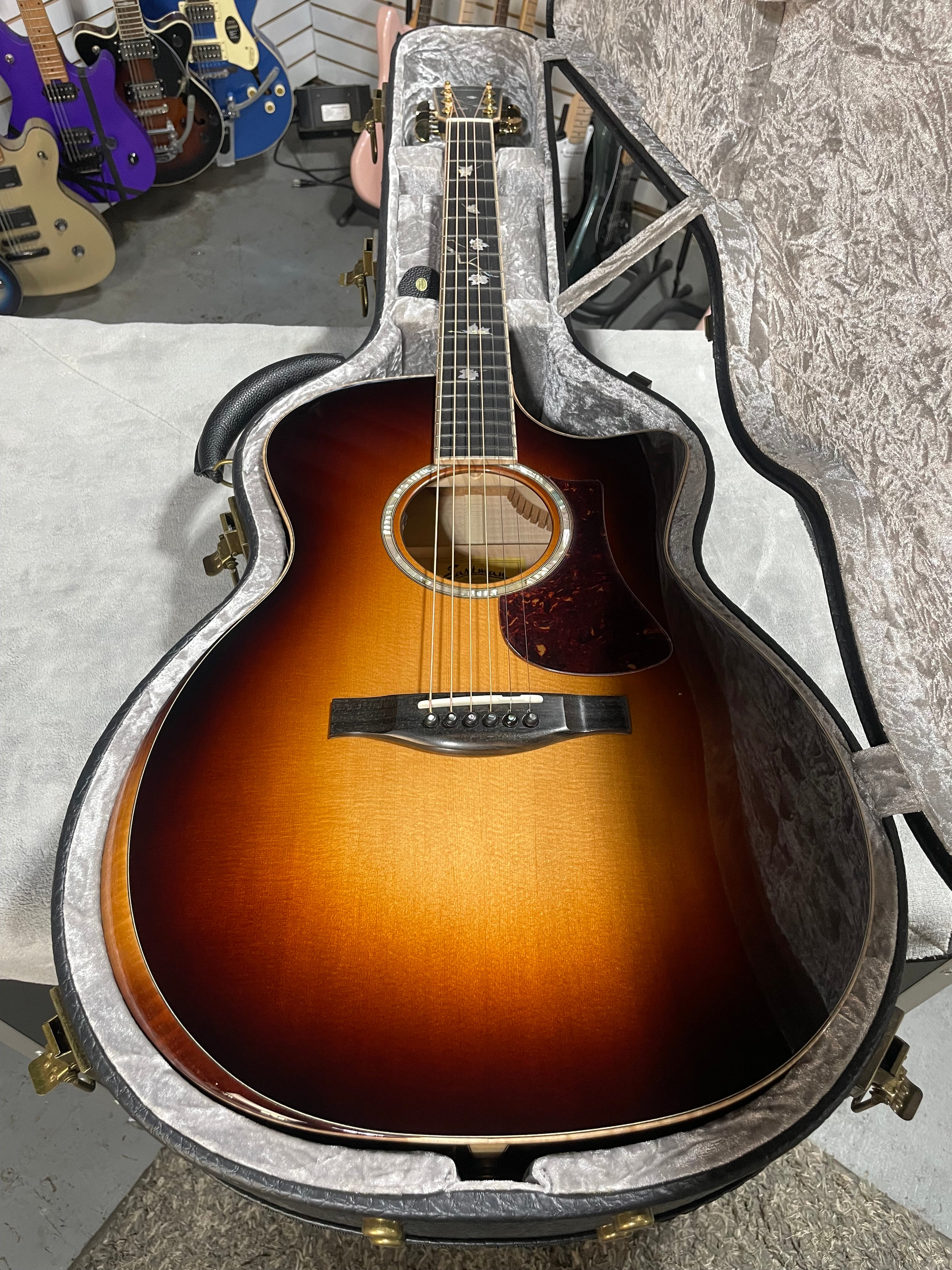 Eastman AC622CE-SB Acoustic Guitar 2025 - Sunburst w/OHSC & PLEK*D #571