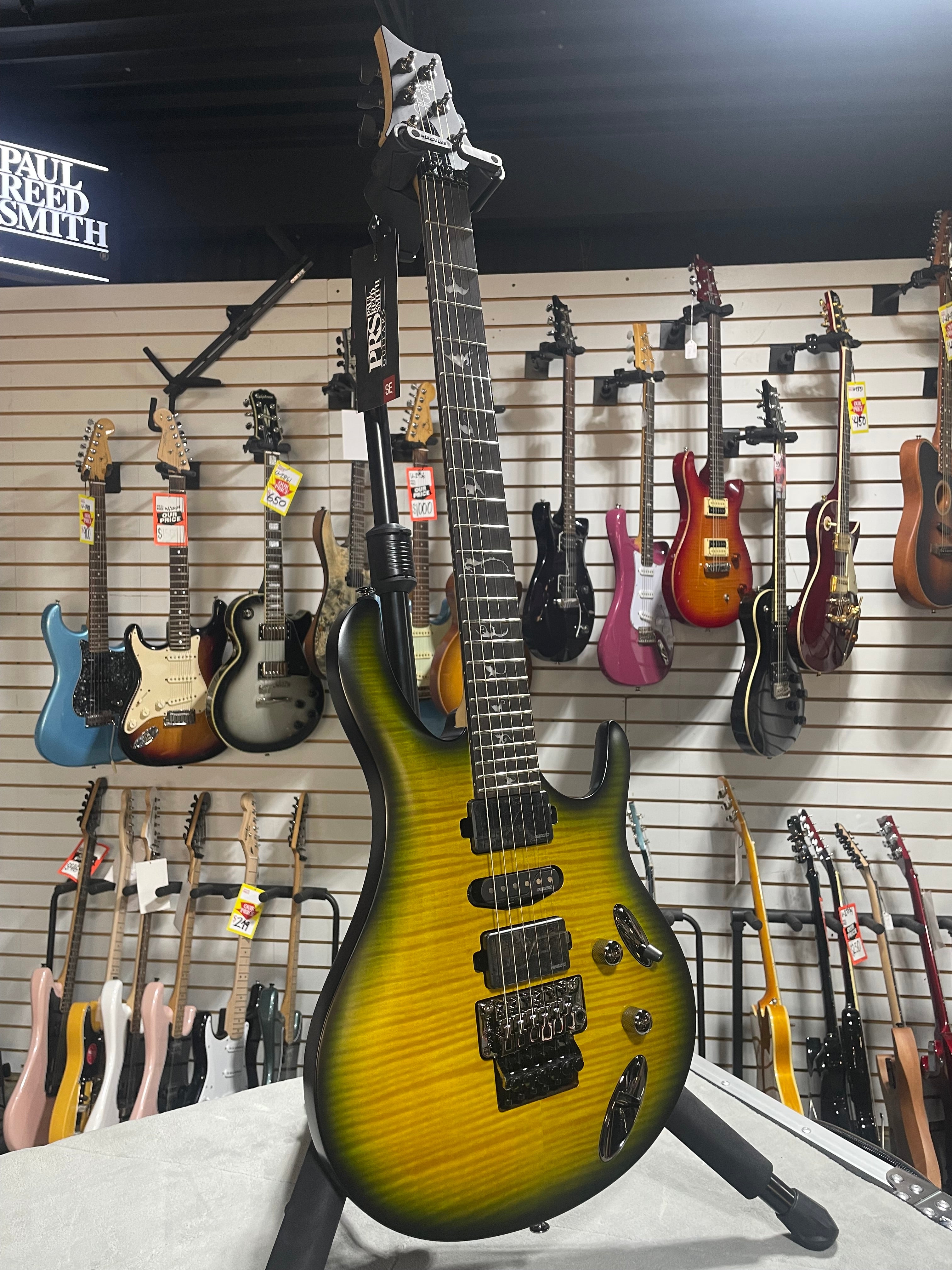 PRS SE Chleo Herman Li Signature 2025 - Mantis Burst w/Gig Bag & PLEK*D #854