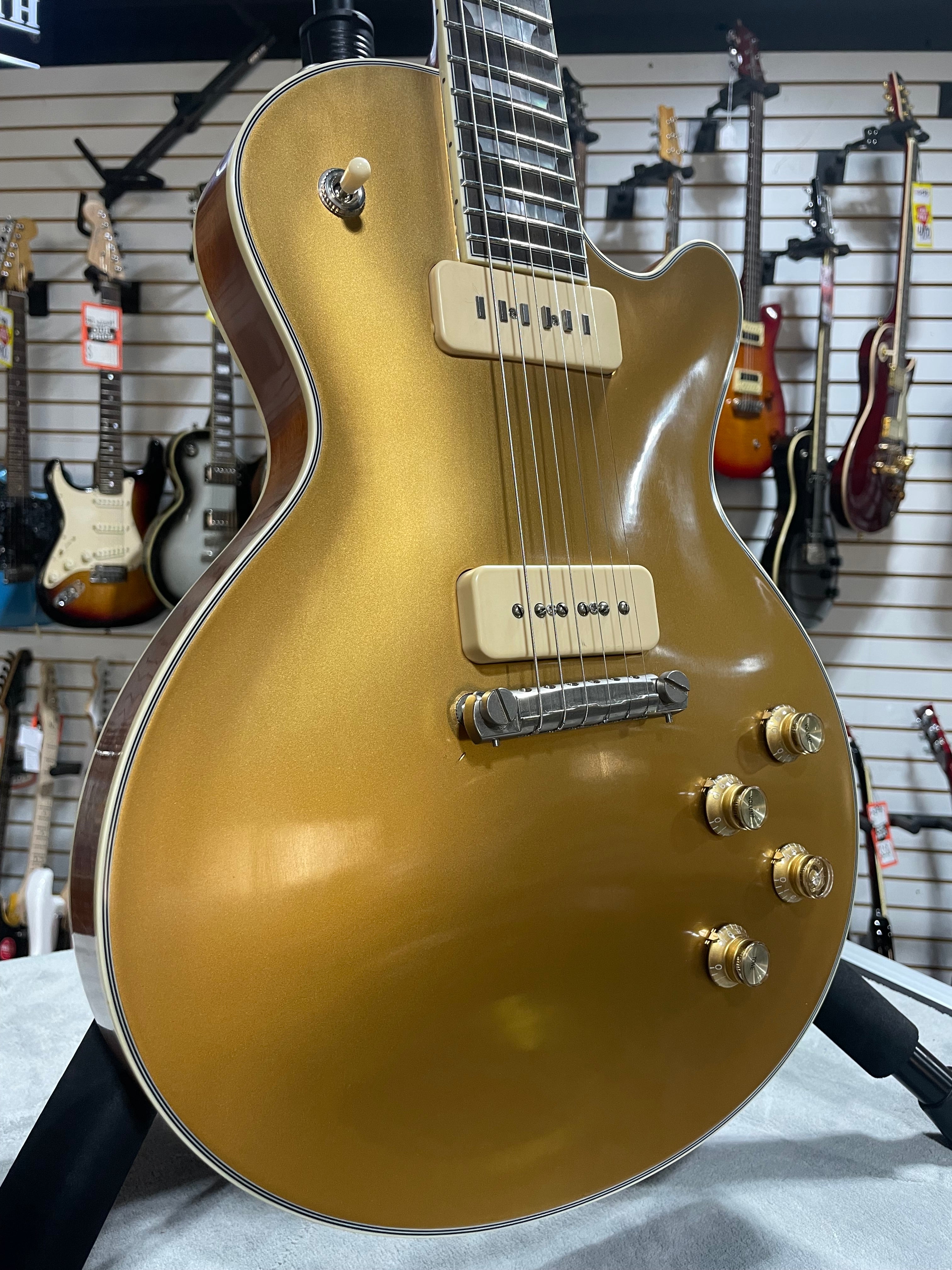 Eastman SB54/TV - Gold w/OHSC & PLEK*D #059