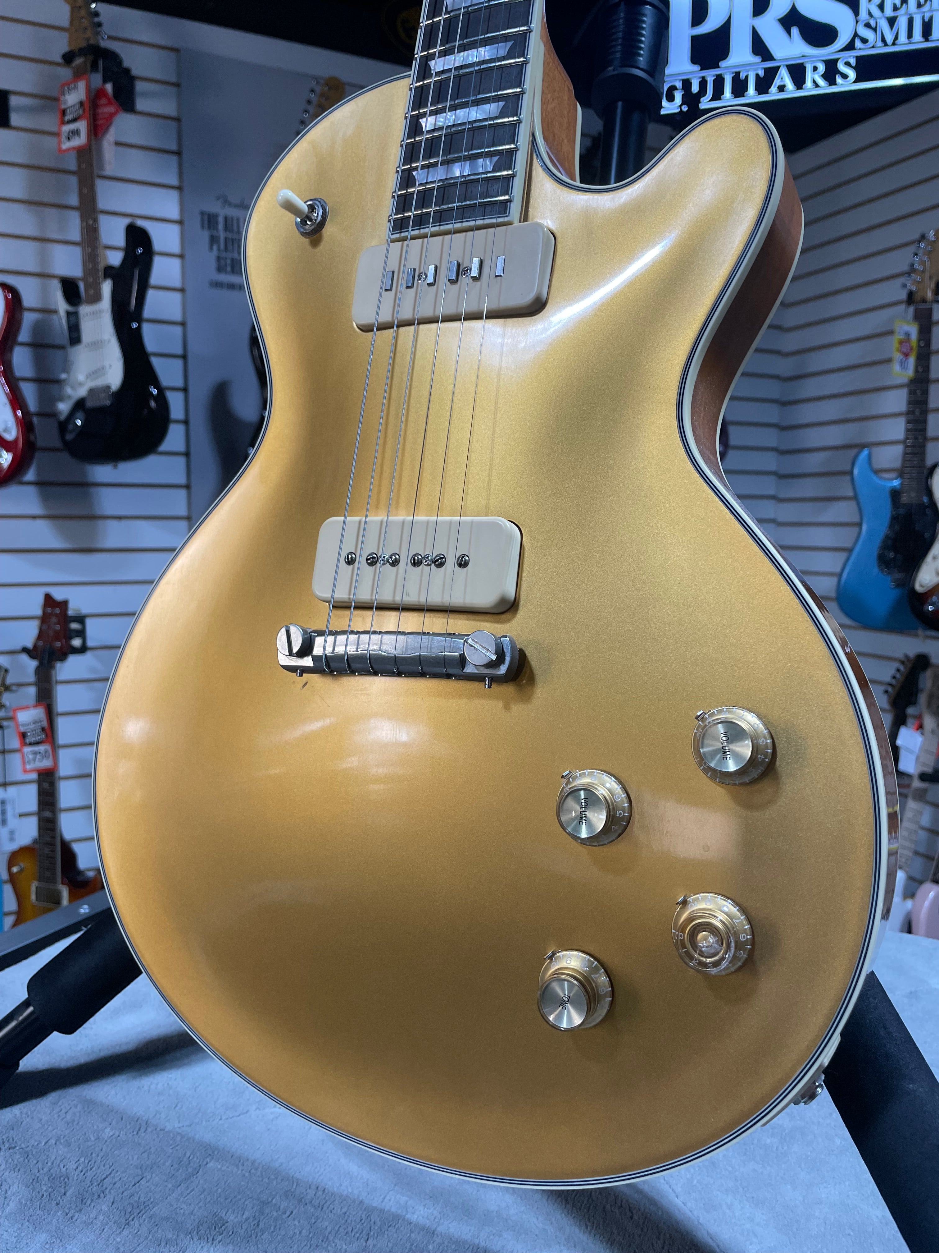 Eastman SB54/TV - Gold w/OHSC & PLEK*D #059