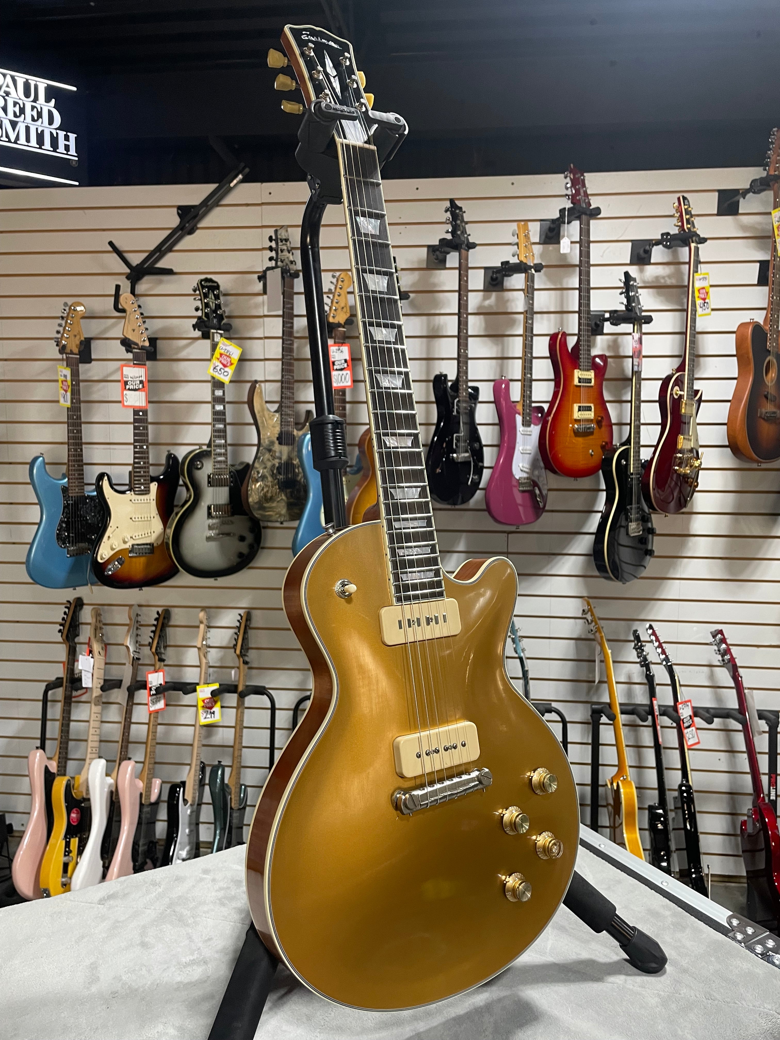 Eastman SB54/TV - Gold w/OHSC & PLEK*D #059