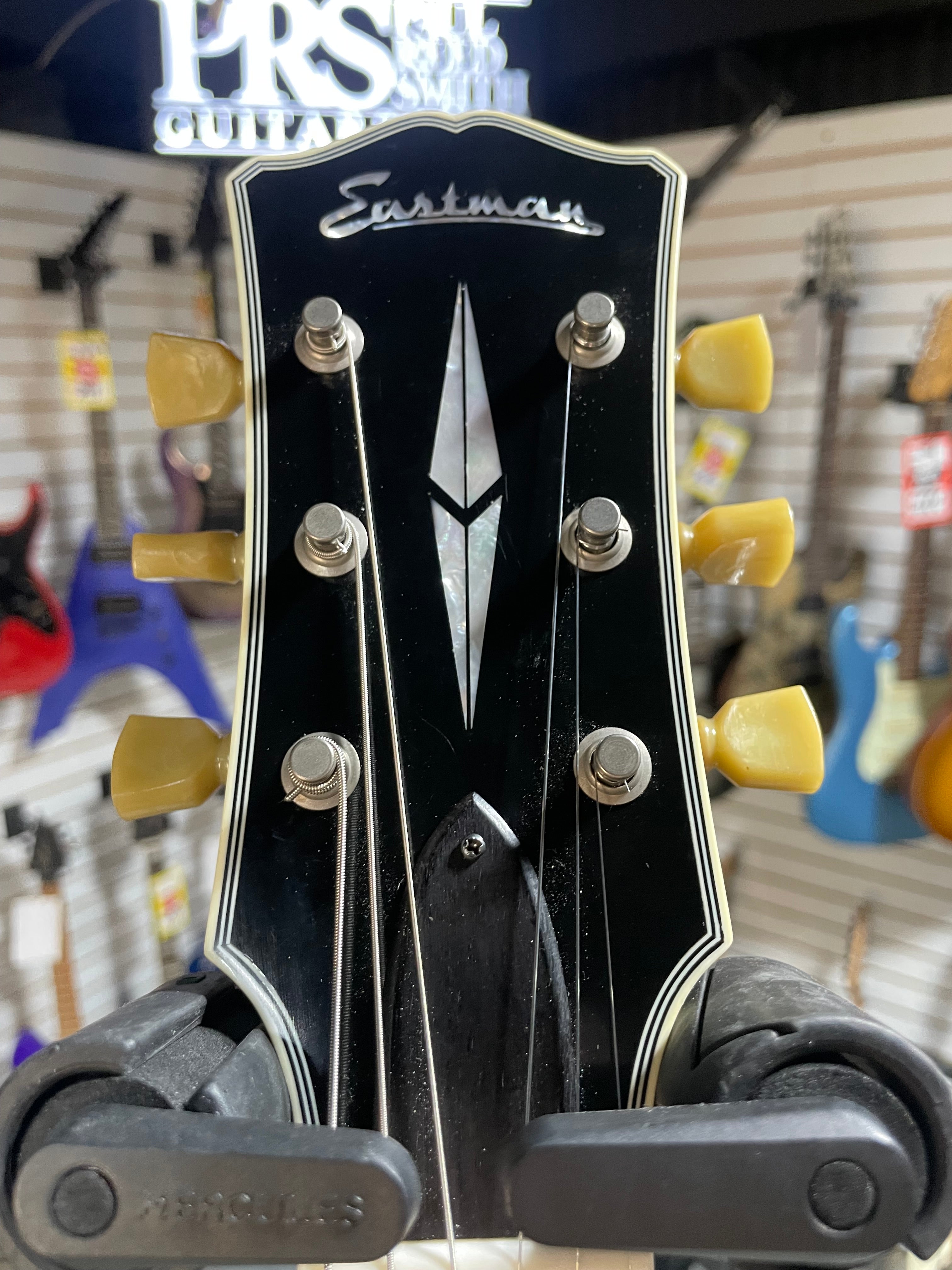 Eastman SB54/TV - Gold w/OHSC & PLEK*D #059