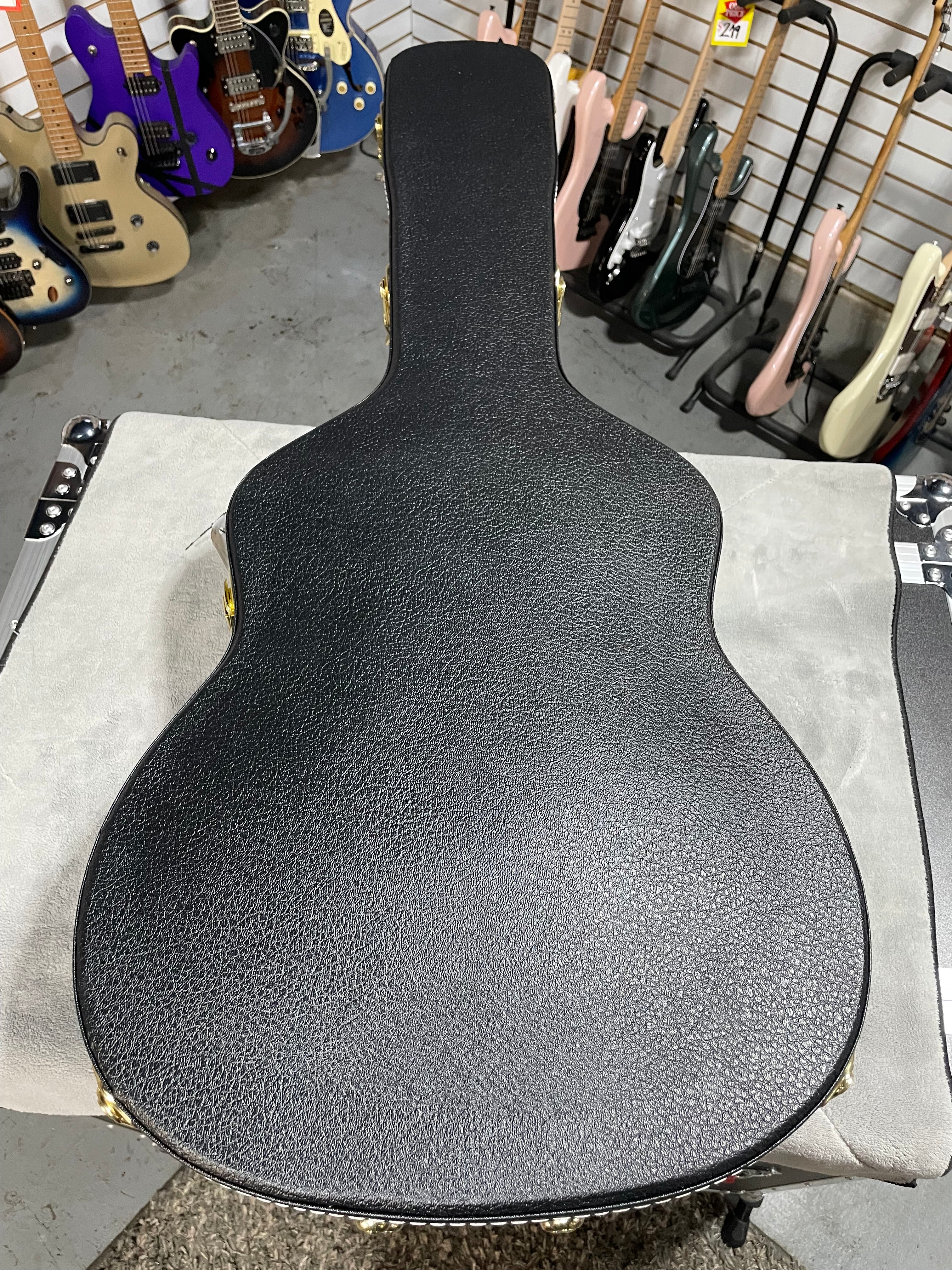 Martin OM-45 Left Handed Acoustic Guitar - Natural w/OHSC & PLEK*D #079