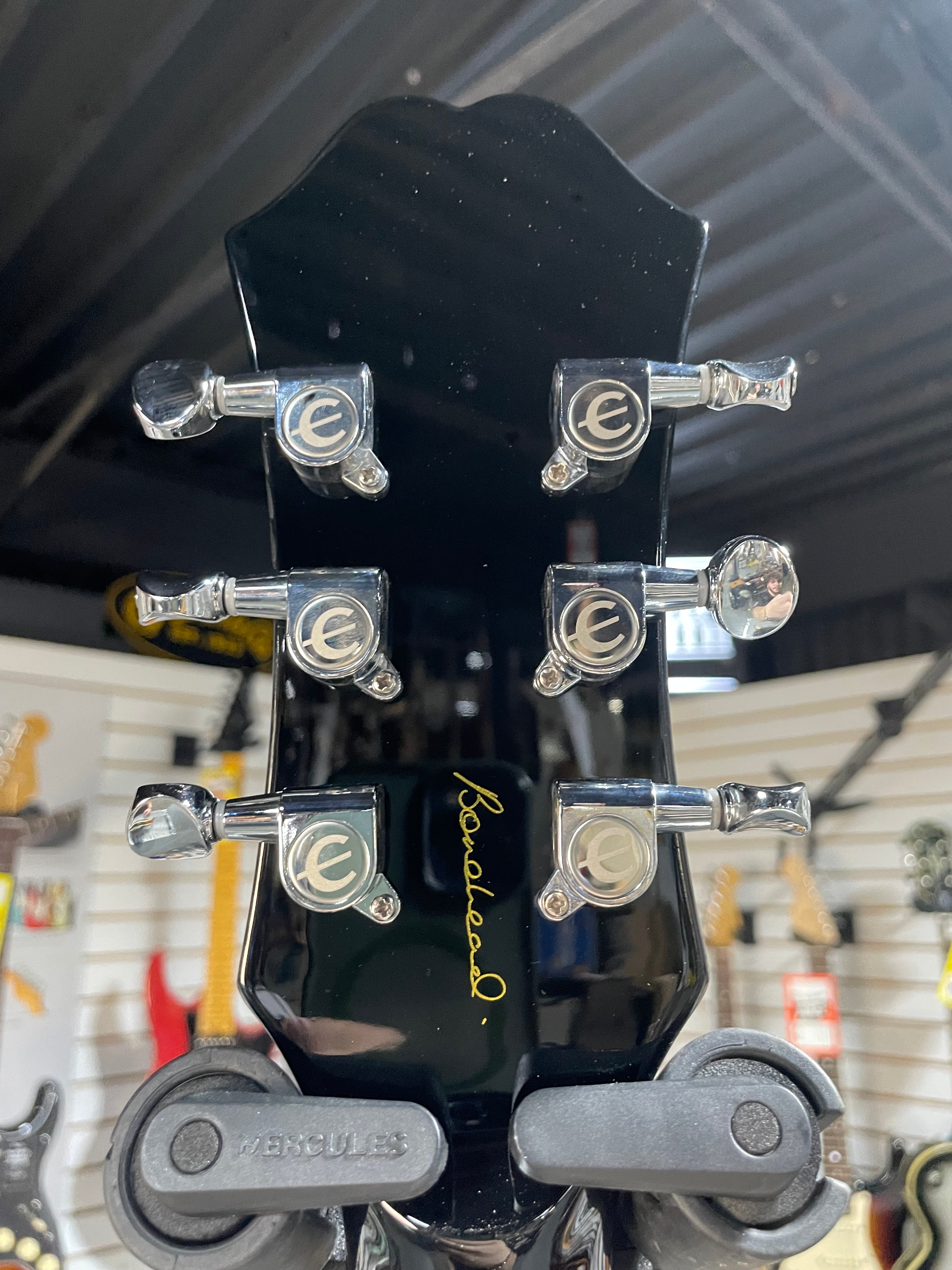 Epiphone Bonehead Signature Riviera - Tobacco Sunburst w/ OHSC & PLEK*D #593