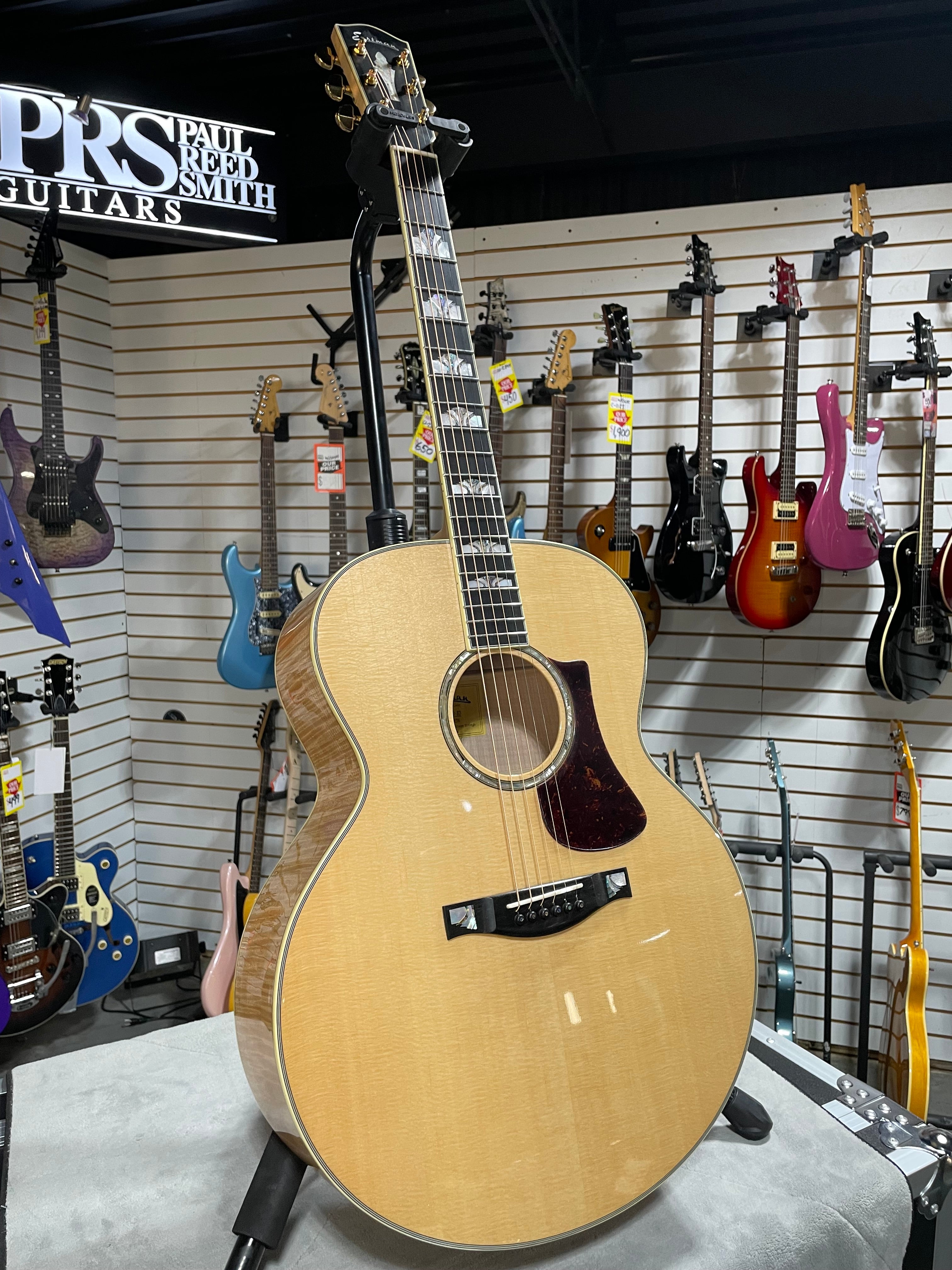 Eastman AC630 Jumbo Acoustic Guitar - Natural #792 GET PLEK'D!