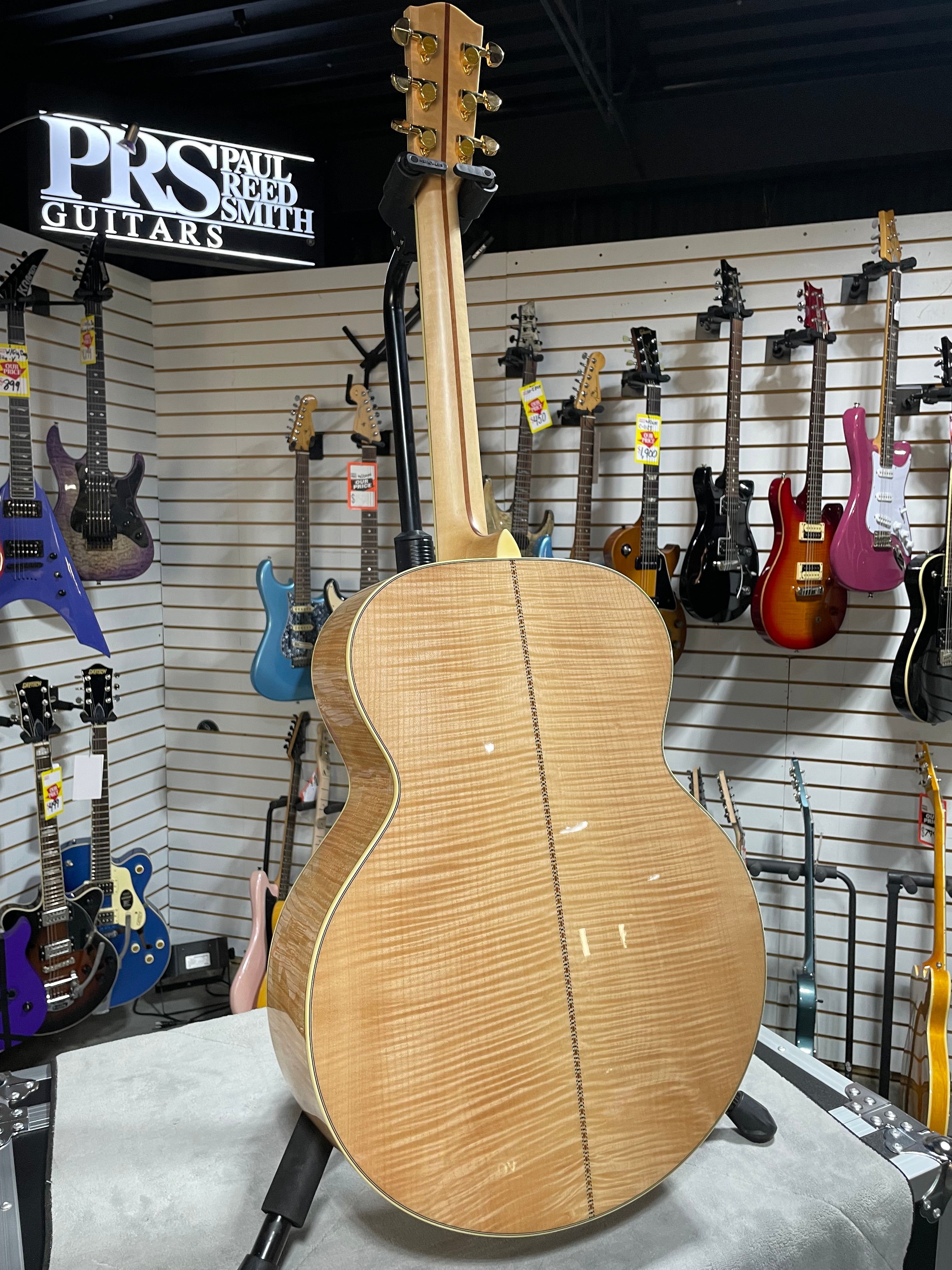 Eastman AC630 Jumbo Acoustic Guitar - Natural #792 GET PLEK'D!