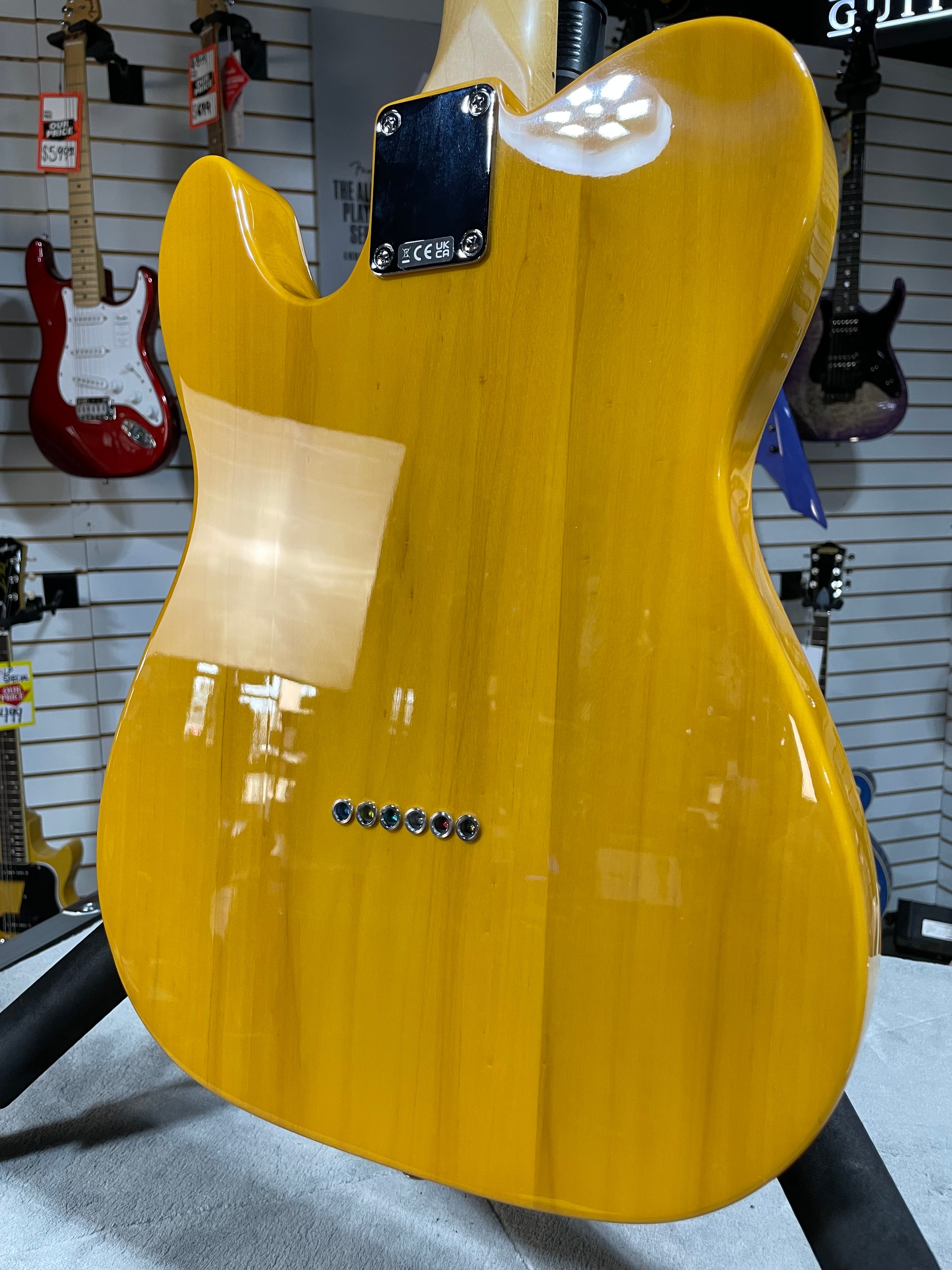 Standard Telecaster Electric Guitar - Butterscotch Blonde #513 GET PLEK'D!