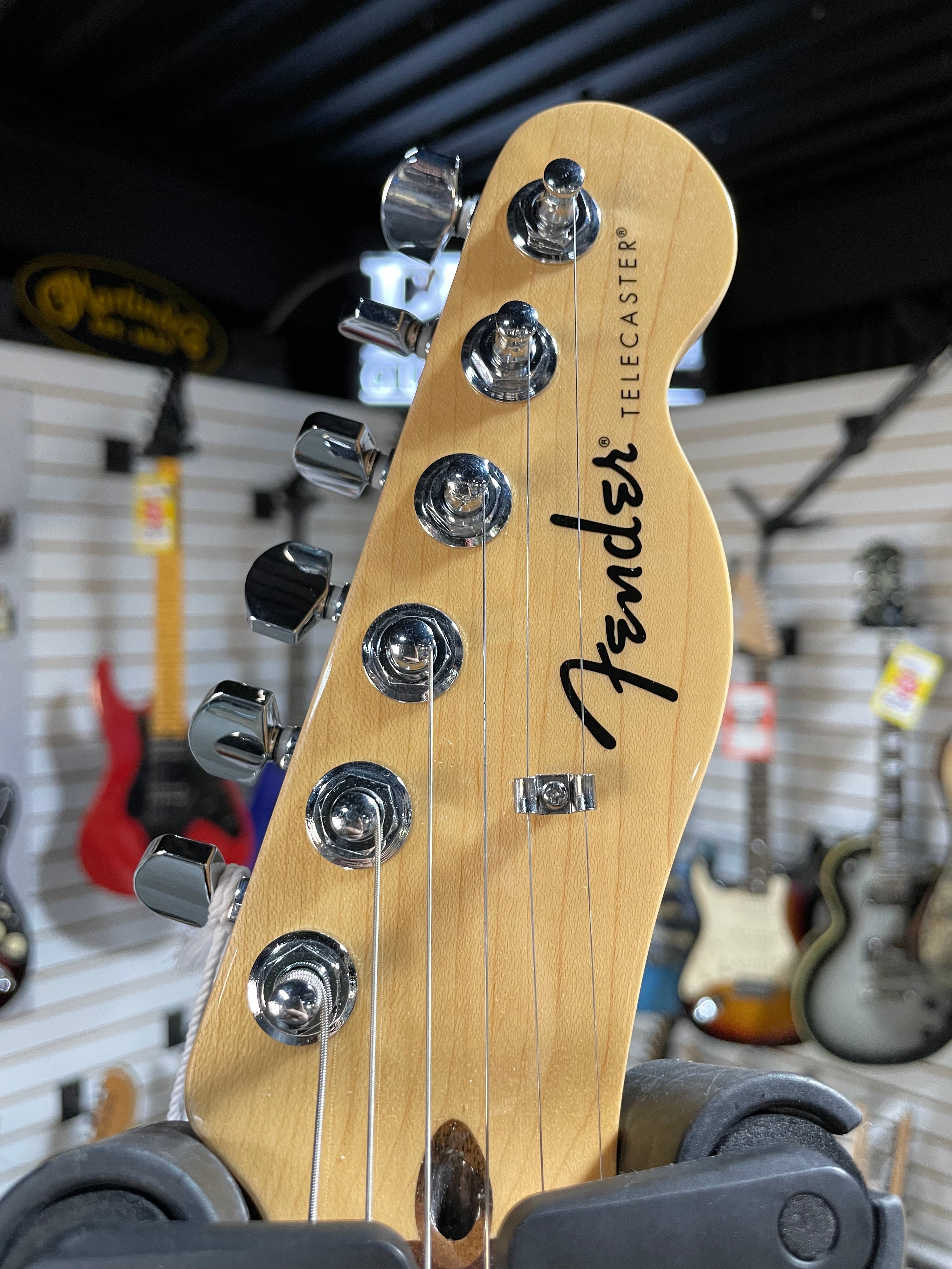 Fender Standard Telecaster Electric Guitar - Olympic White & PLEK*D #961