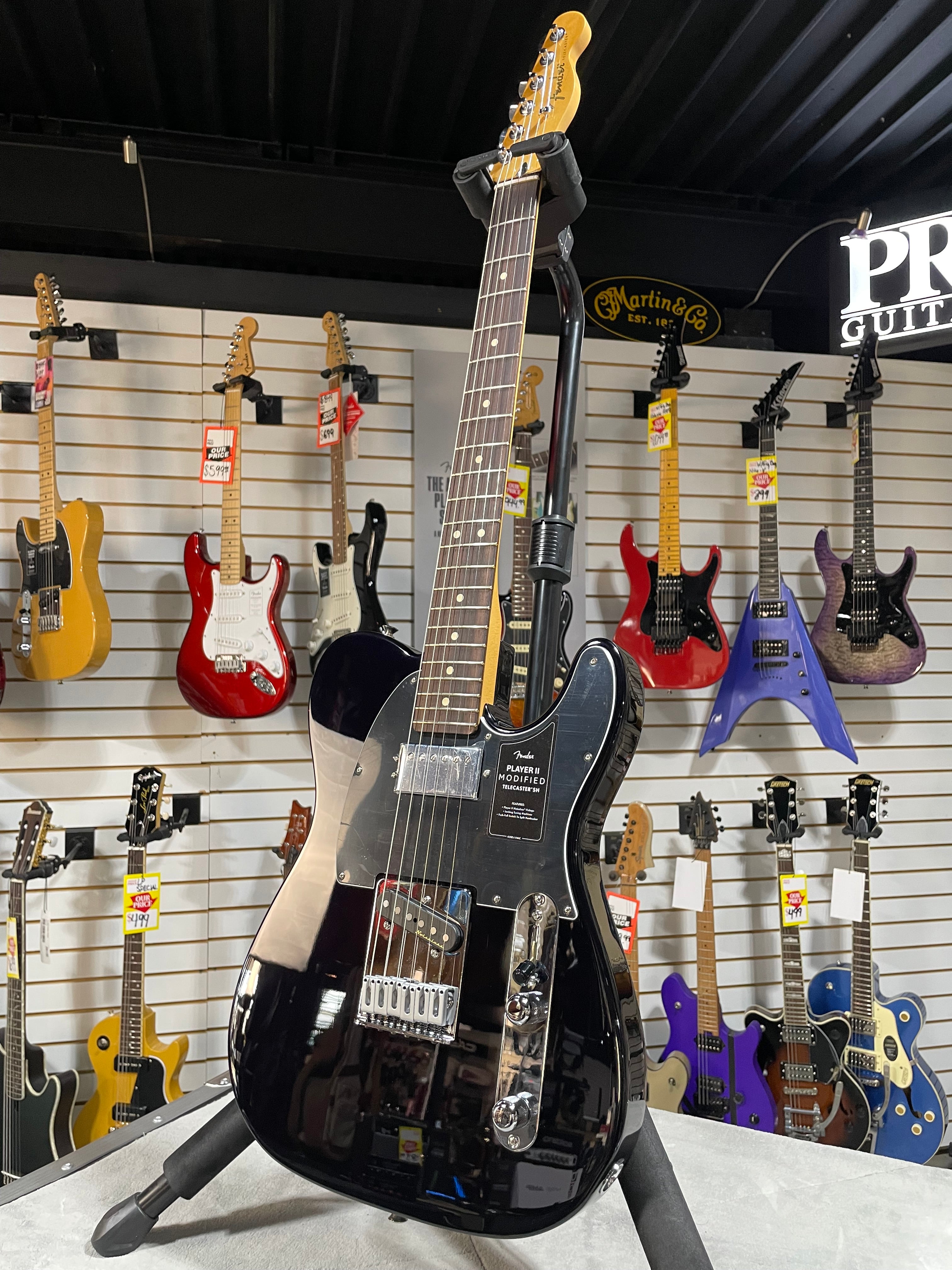 Fender Player II Modified Telecaster SH Electric Guitar - Dusk, Rosewood Fingerboard #124 GET PLEK'D!