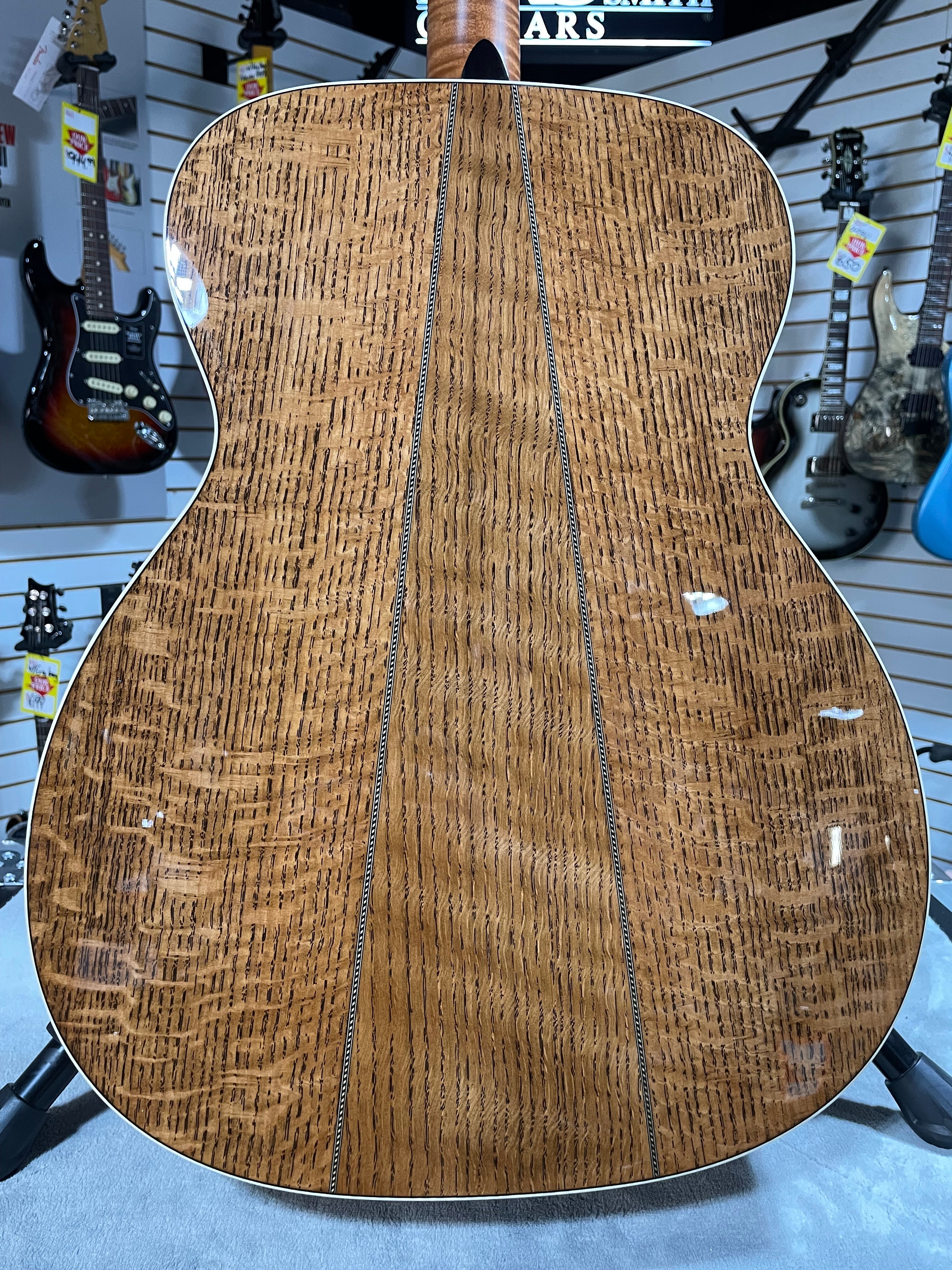 Martin CEO-11 Left Handed Acoustic Guitar - Blue Burst w/OHSC & PLEK*D #929