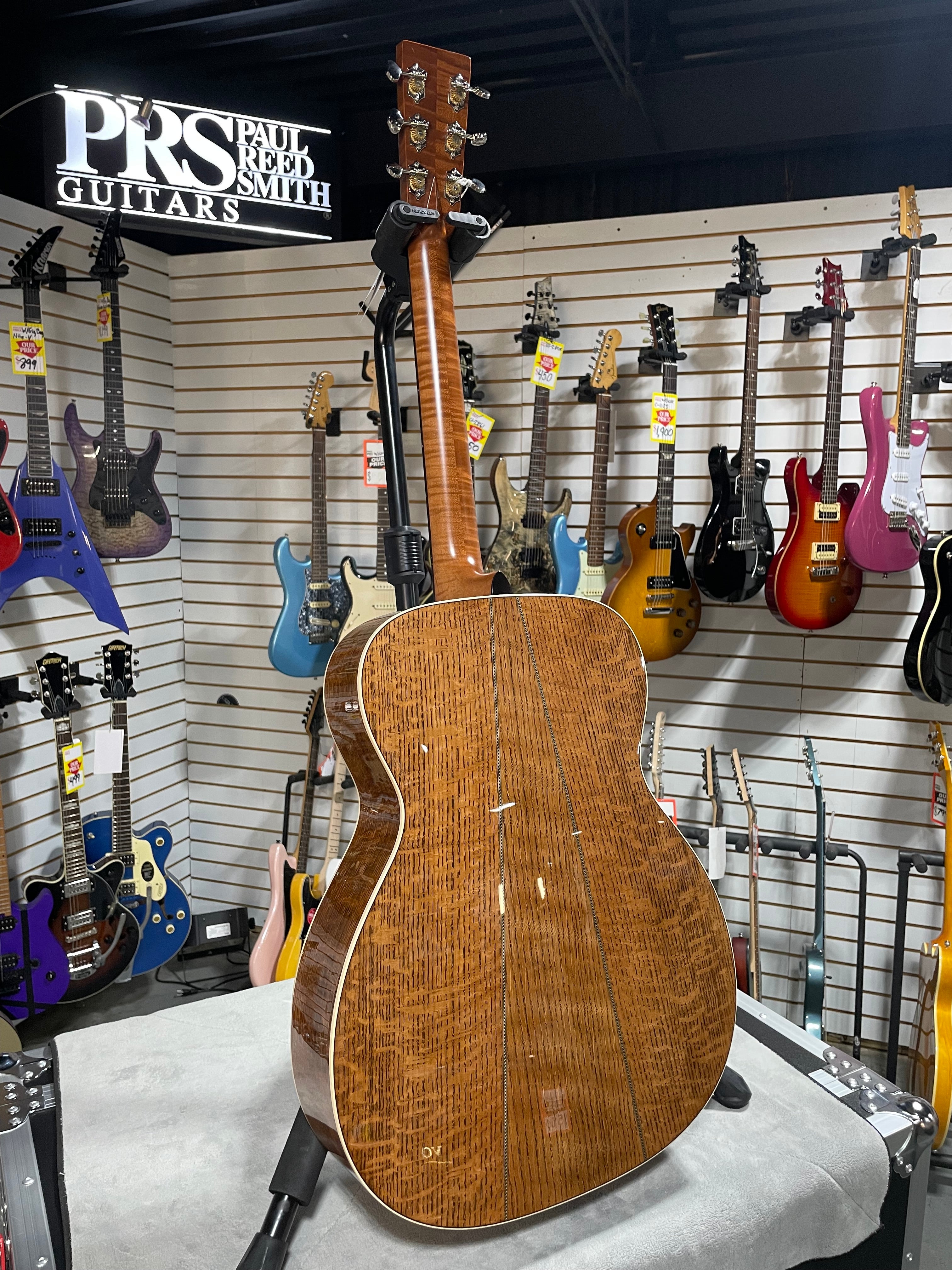 Martin CEO-11 Left Handed Acoustic Guitar - Blue Burst w/OHSC & PLEK*D #929