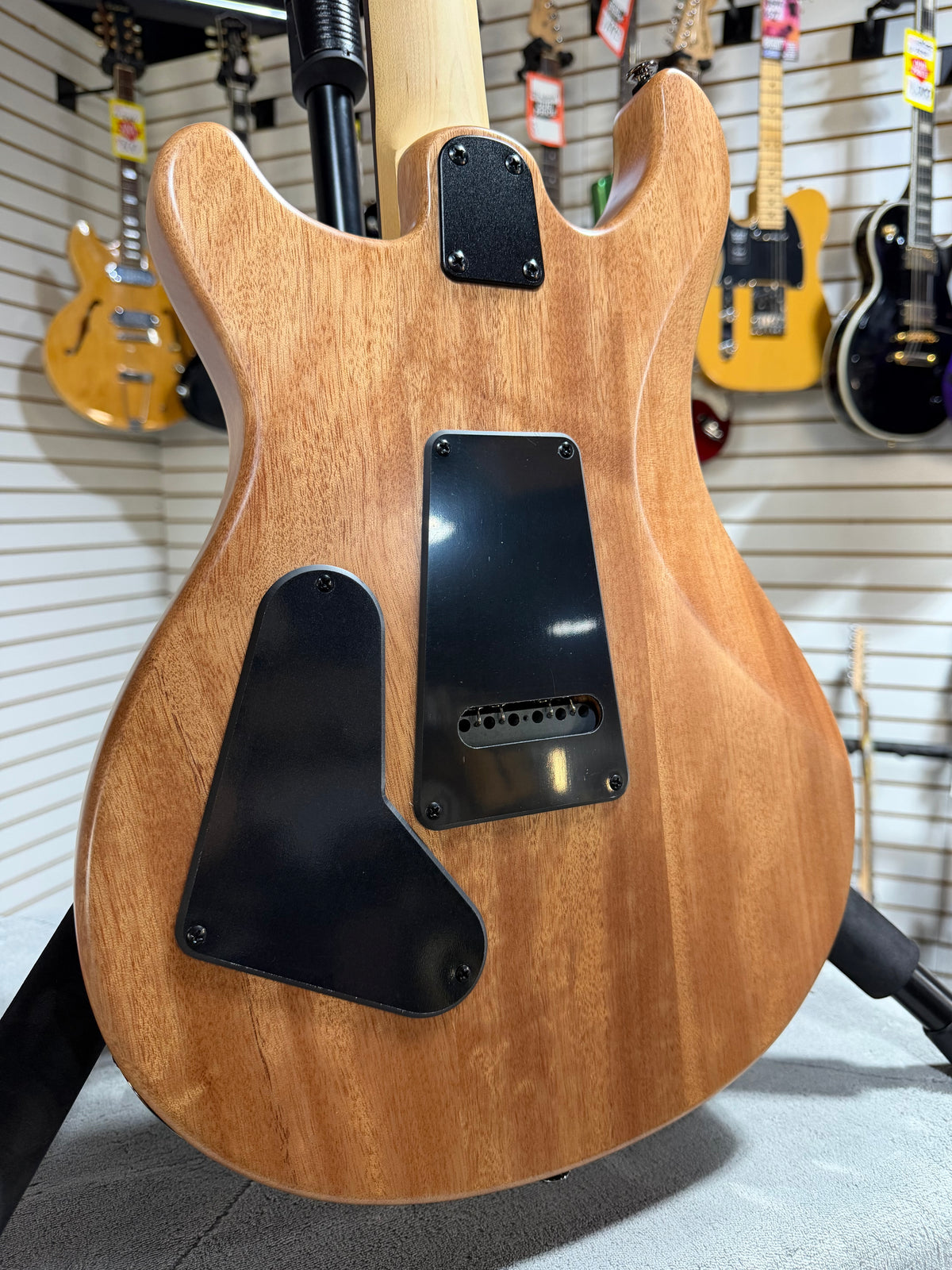 PRS SE CE 24 Satin - Flat Black Top, C&M Exclusive - Black