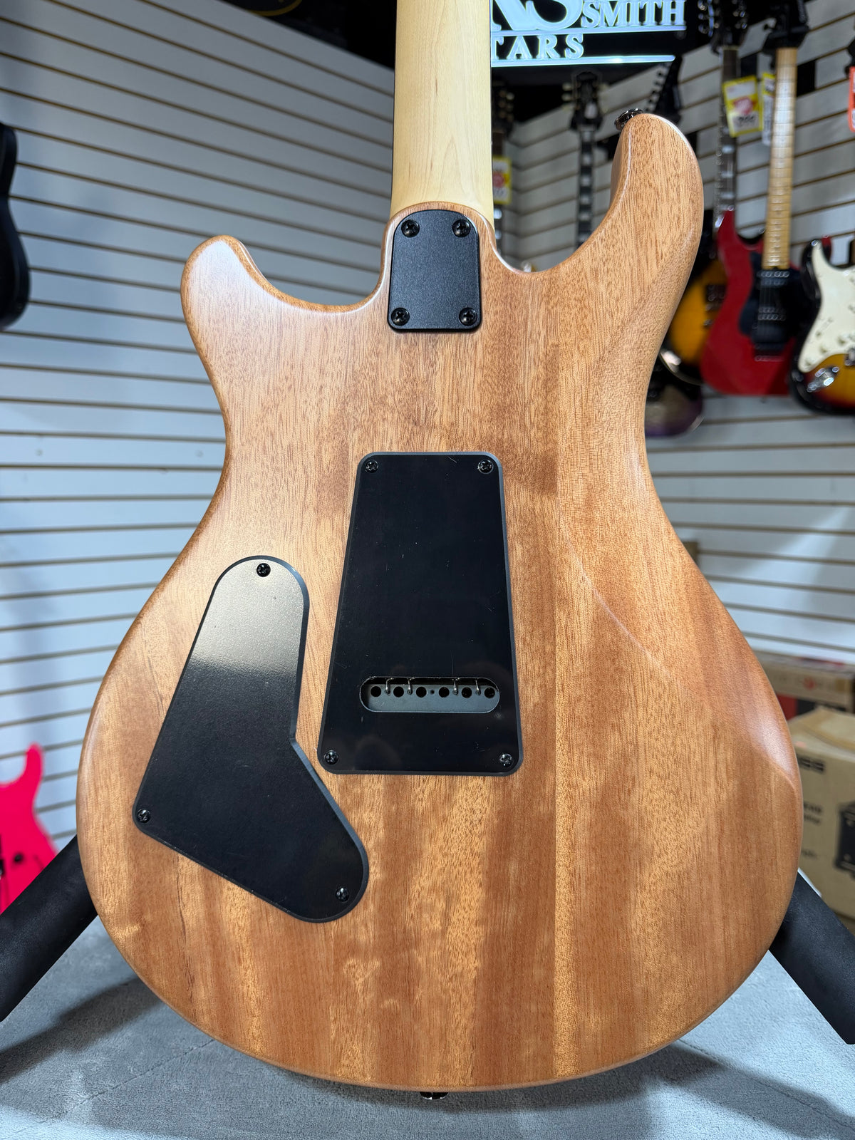 PRS SE CE 24 Satin - Flat Black Top, C&M Exclusive - Black