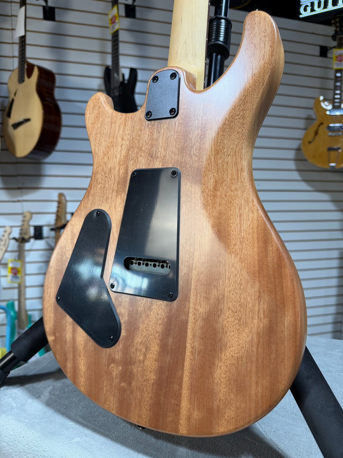 PRS SE CE 24 Satin - Flat Black Top, C&M Exclusive - Black