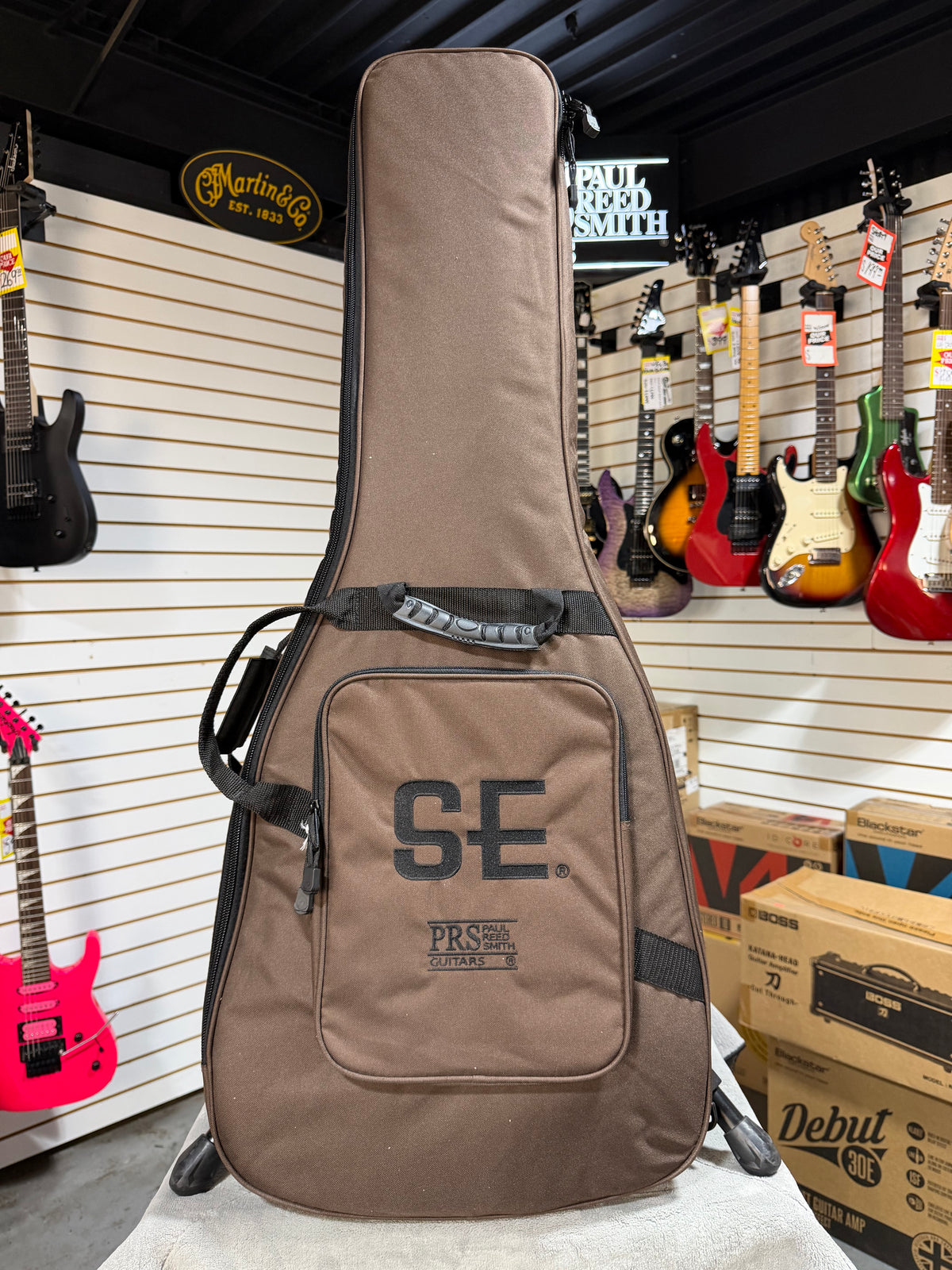 PRS SE CE 24 Satin - Flat White Top, C&M Exclusive - White