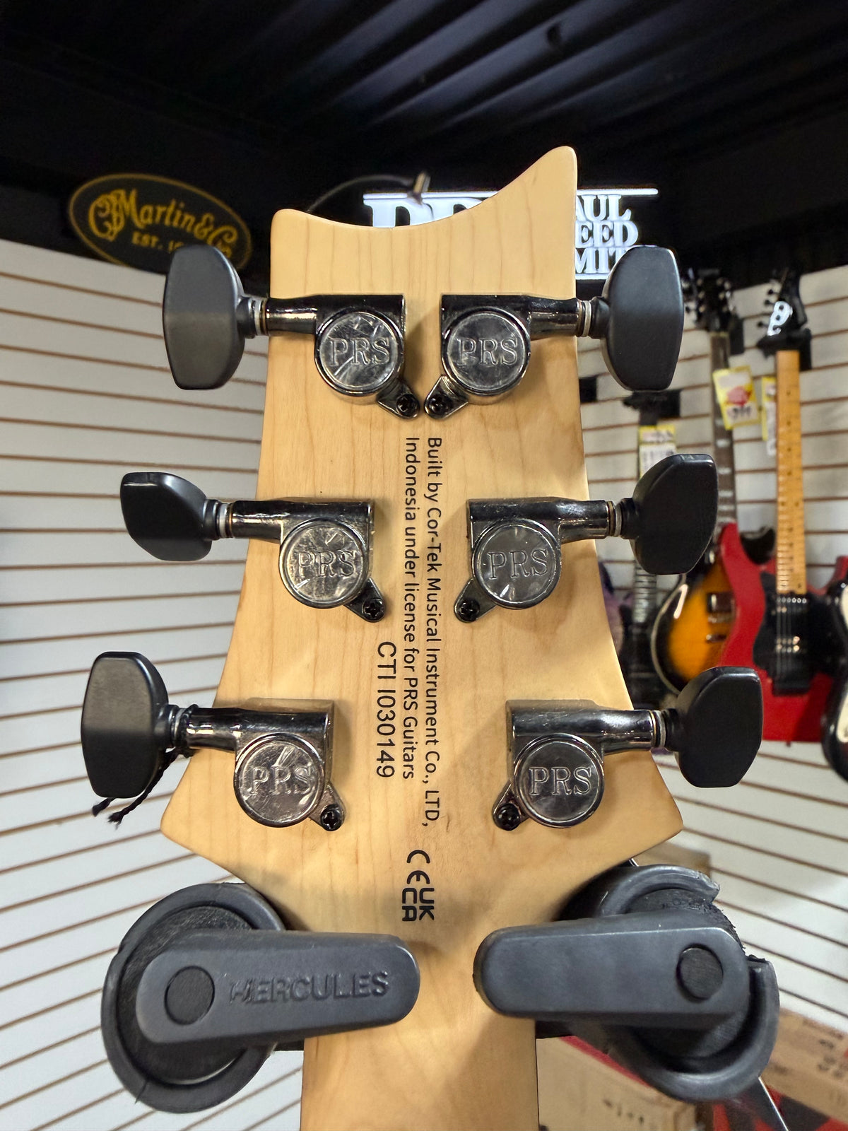 PRS SE CE 24 Satin - Flat White Top, C&M Exclusive - White
