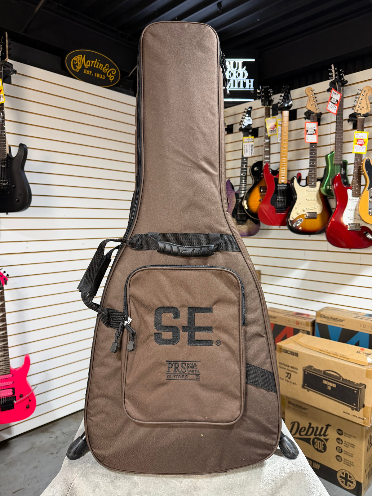PRS SE CE 24 Satin - Flat White Top, C&M Exclusive - White